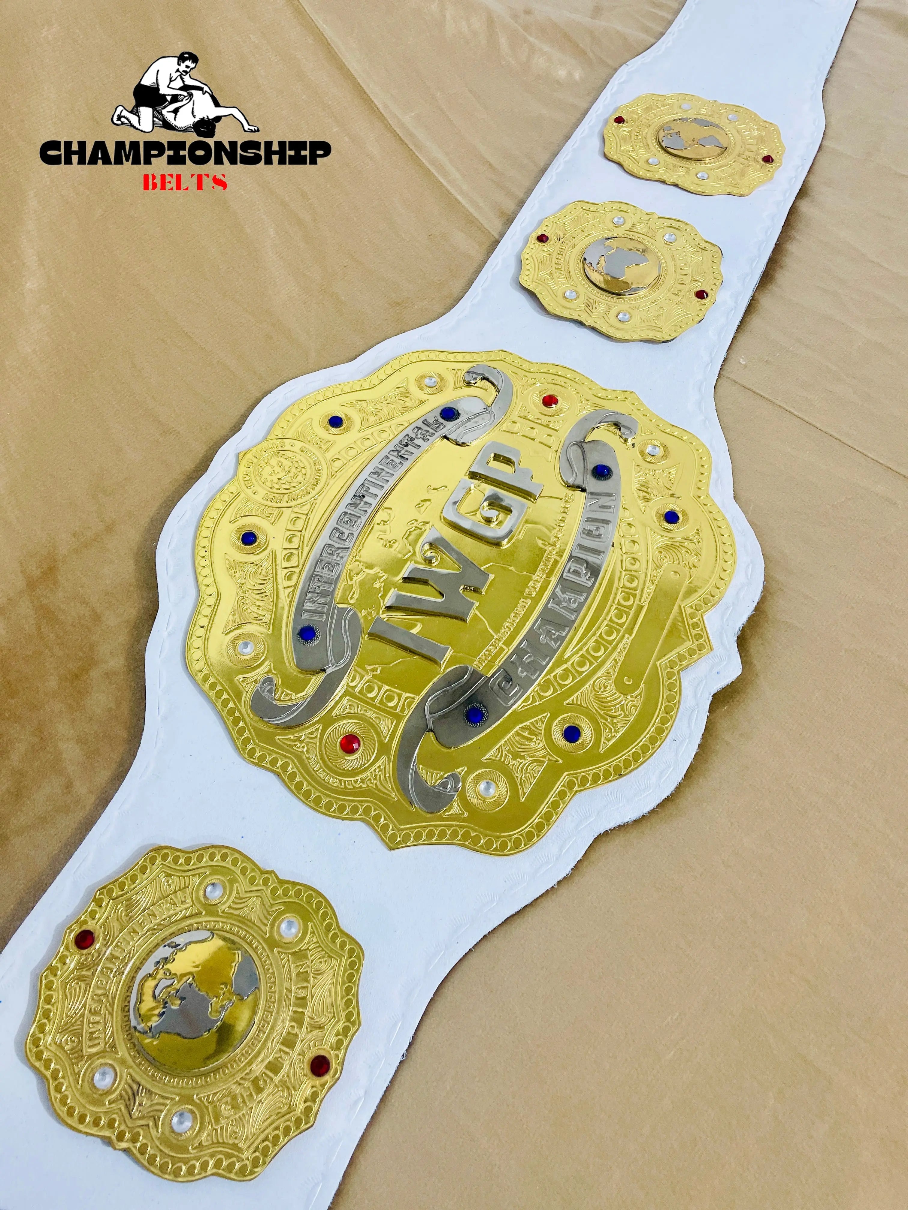 IWGP Intercontinental World Wrestling Championship Replica Title Belt
