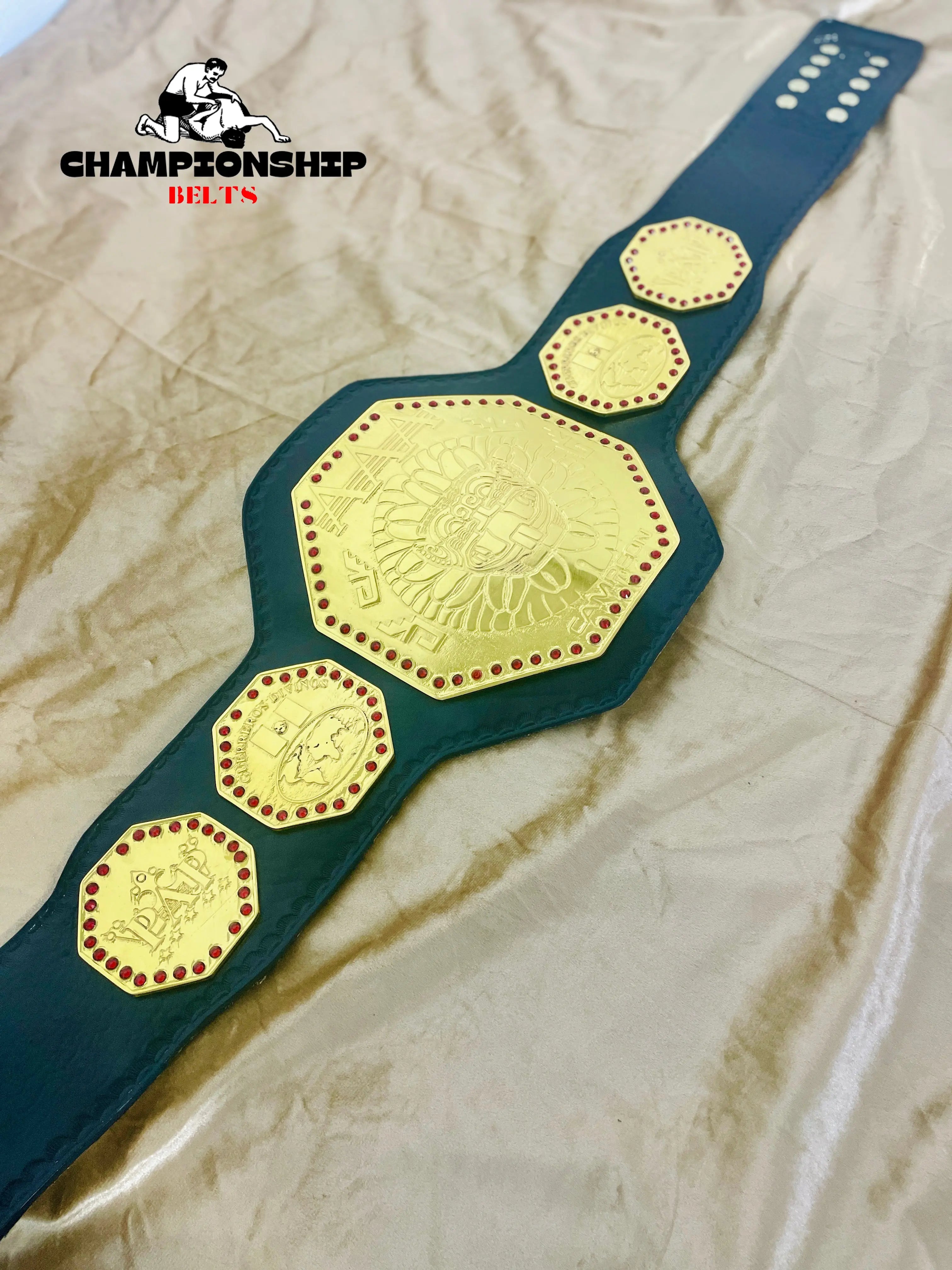 AAA Mega Championship Mexico Wrestling Championship Replica title Belt