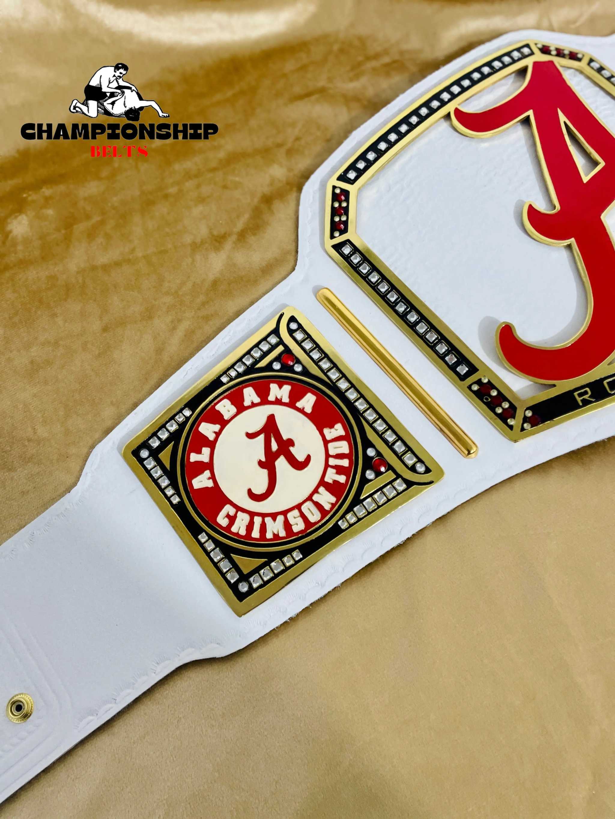 Alabama Crimson Tide WWE Championship Replica Title Belt  ChampionshipbeltUS