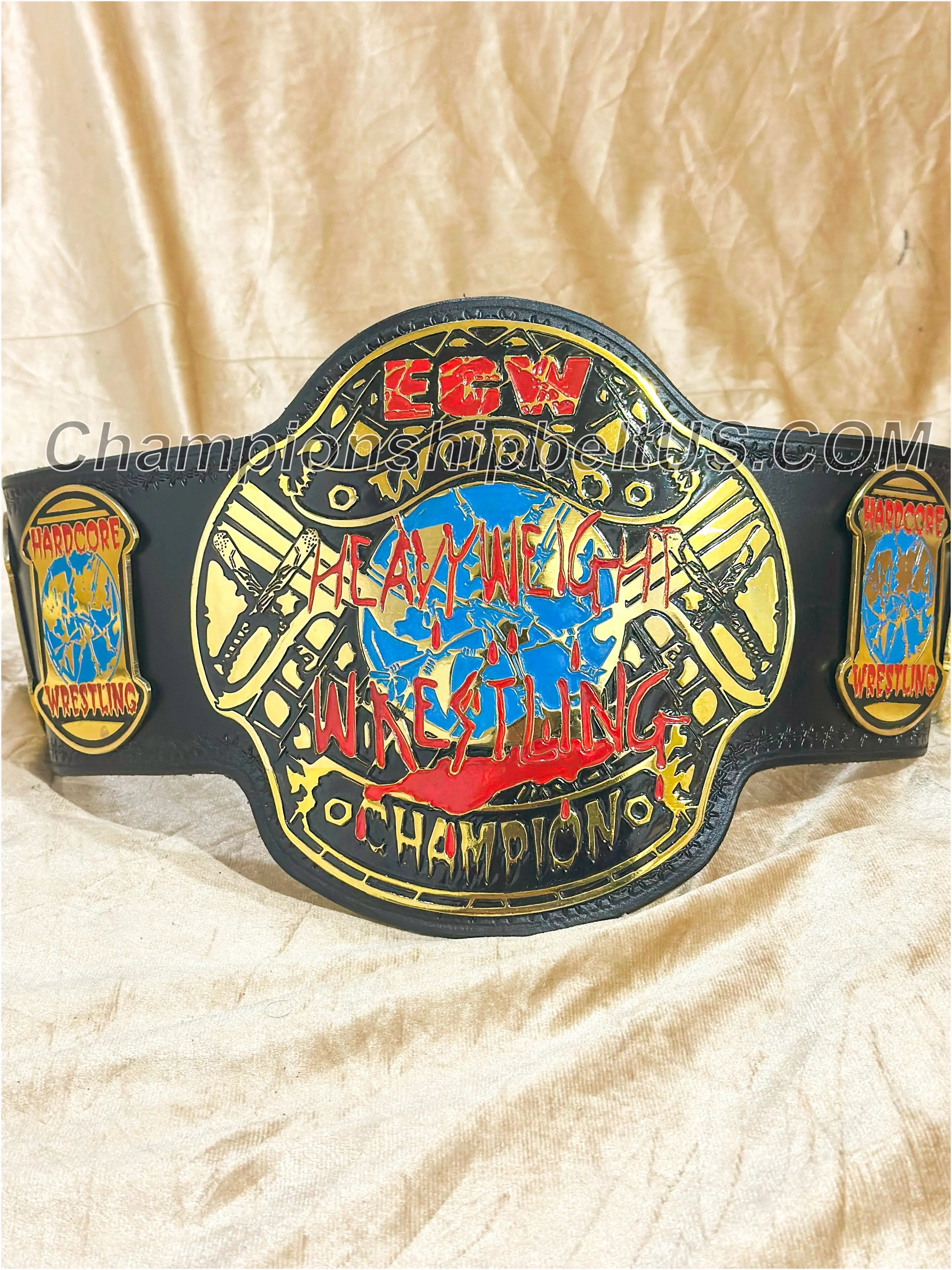 ECW World Heavyweight Wrestling Championship Replica Title Belt ChampionshipBeltUS