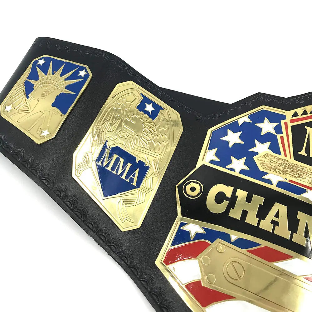 World MMA Champions Replica title Wrestling Belt