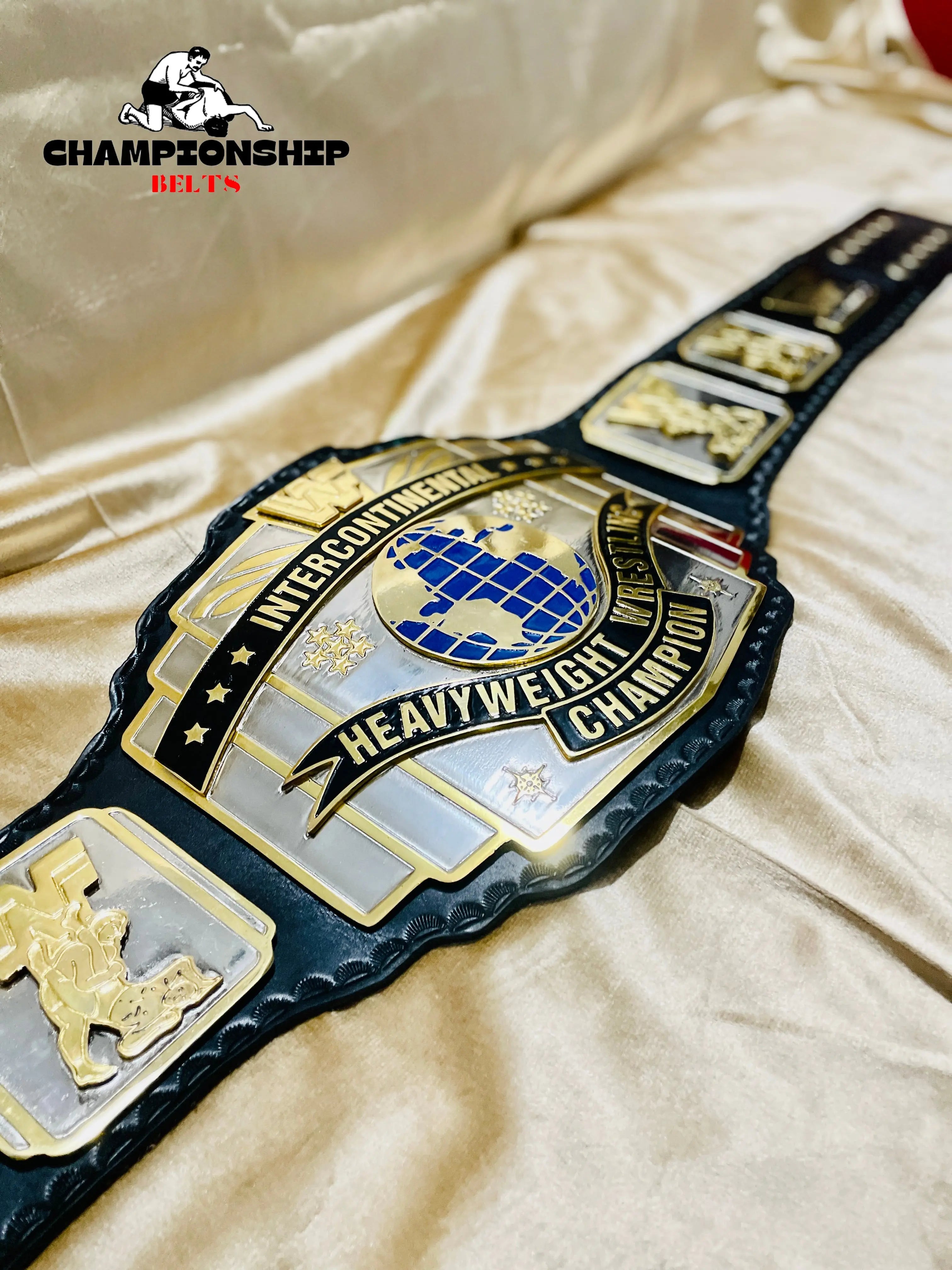 WWF Intercontinental Championship Replica title Belt