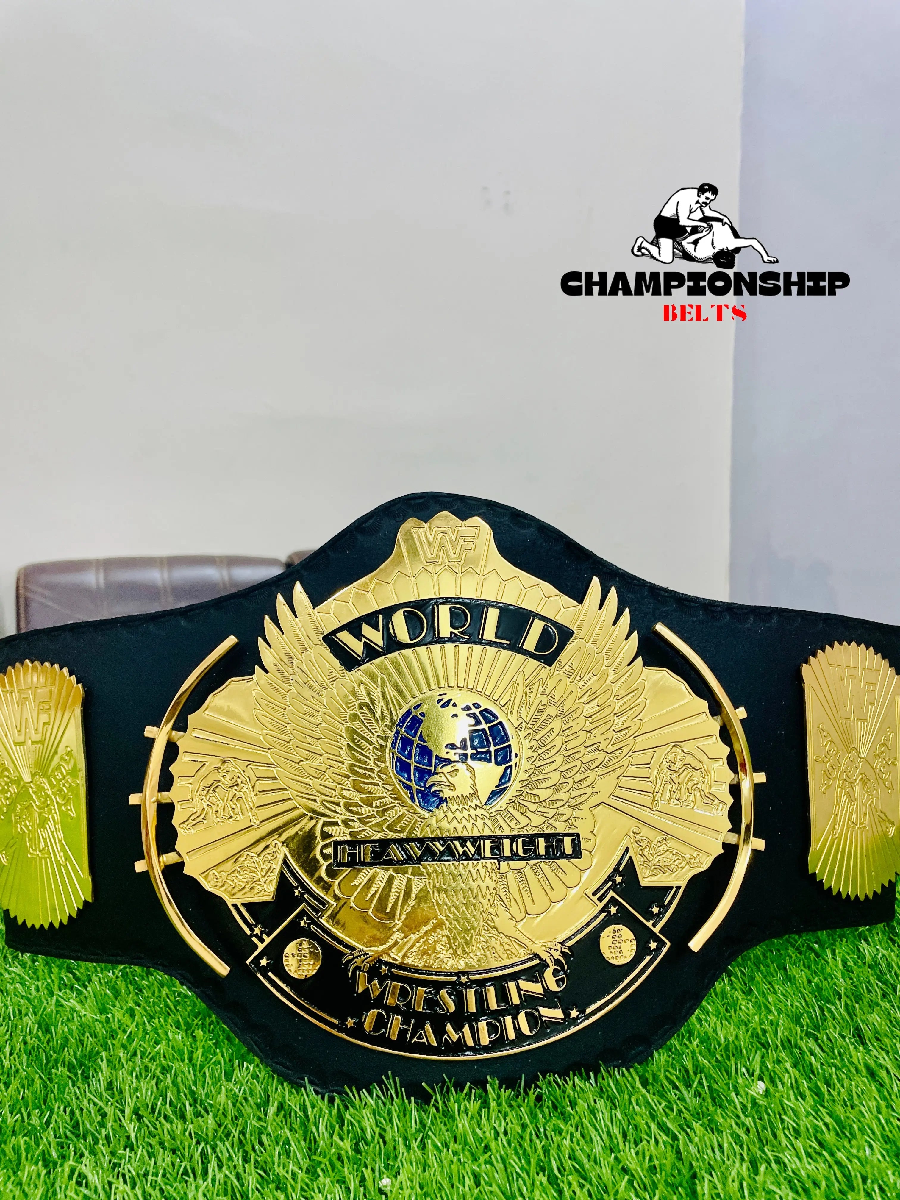 Winged Eagle WWF Heavyweight Championship Replica title Belt
