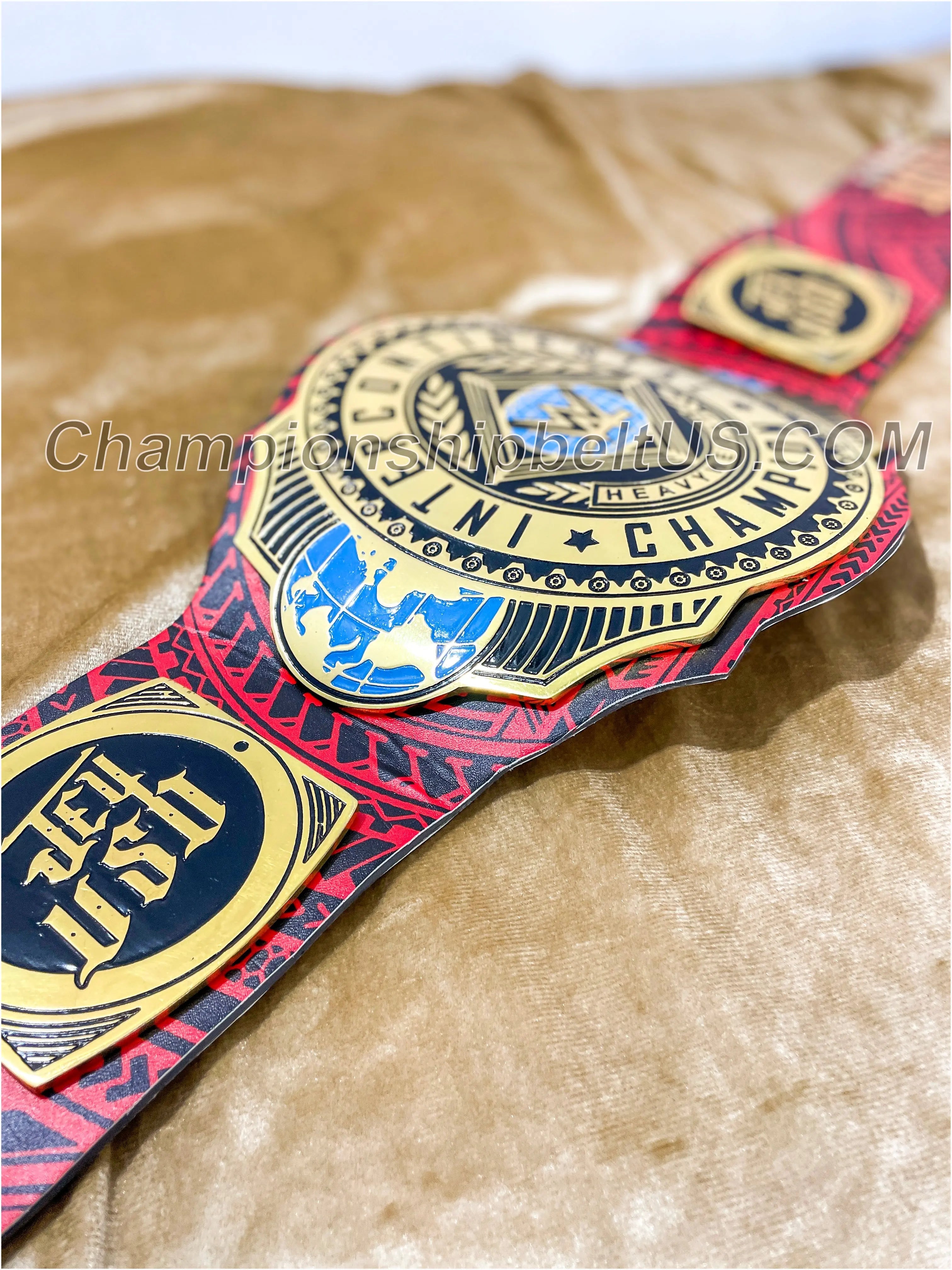 Jay Uso WWE Intercontinental Championship Replica Title Belt