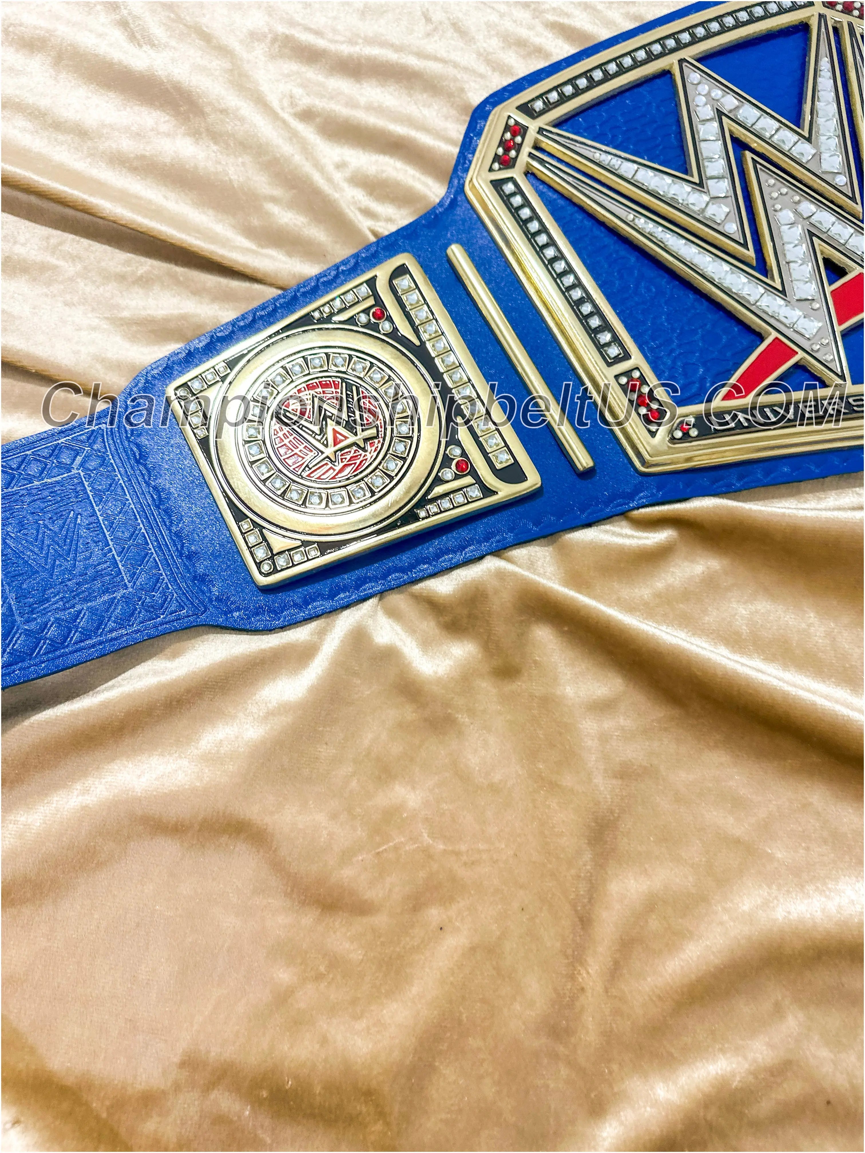 Universal Blue WWE Championship Replica Title Belt