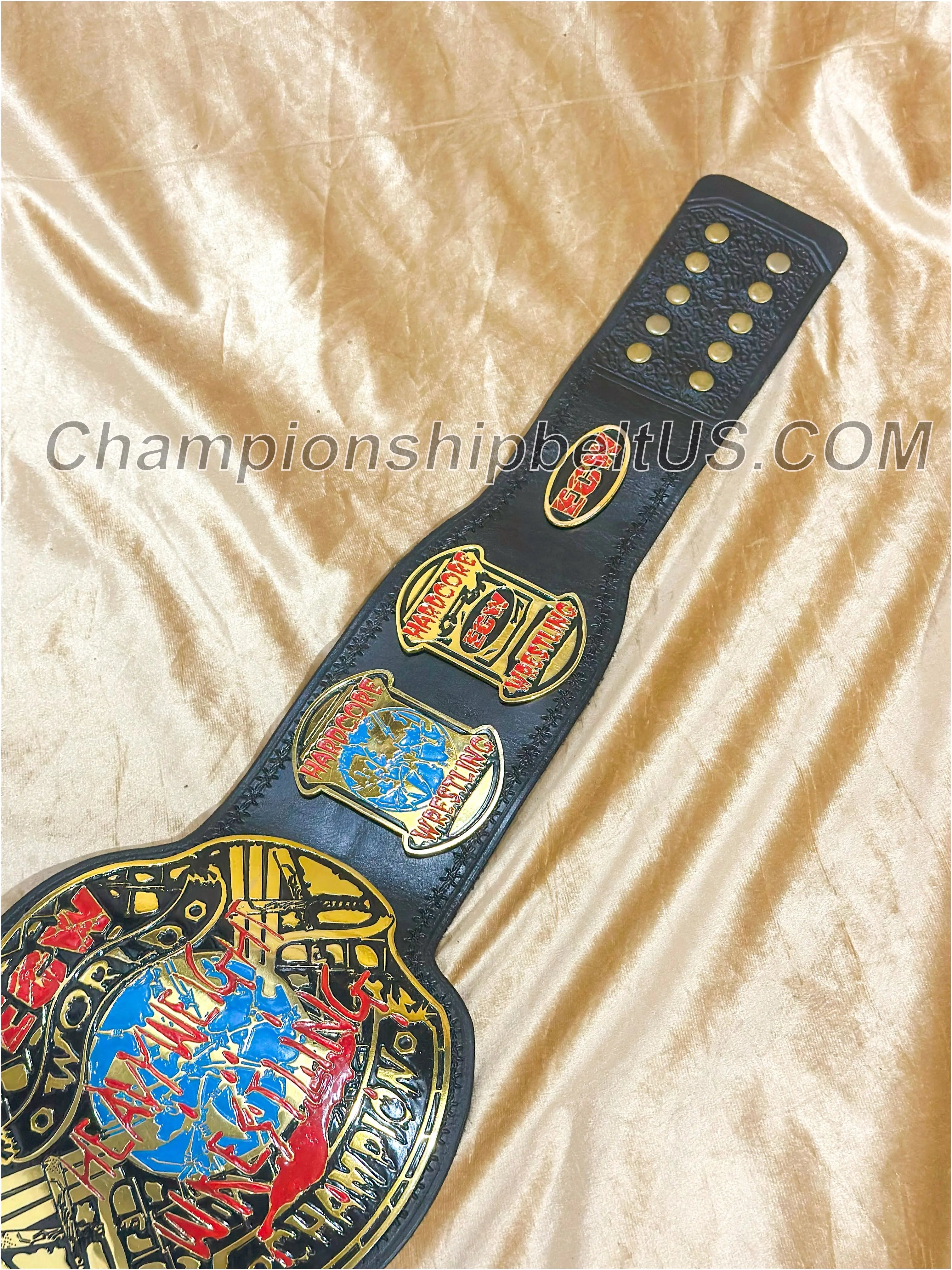 Hardcore World Heavyweight Championship Replica Wrestling Belt