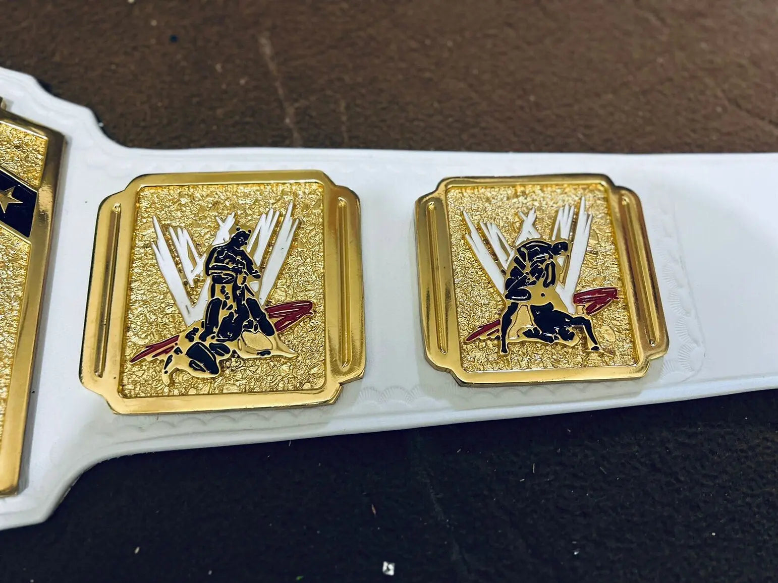 24K Gold Plated CNC Intercontinental Heavyweight Wrestling Belt