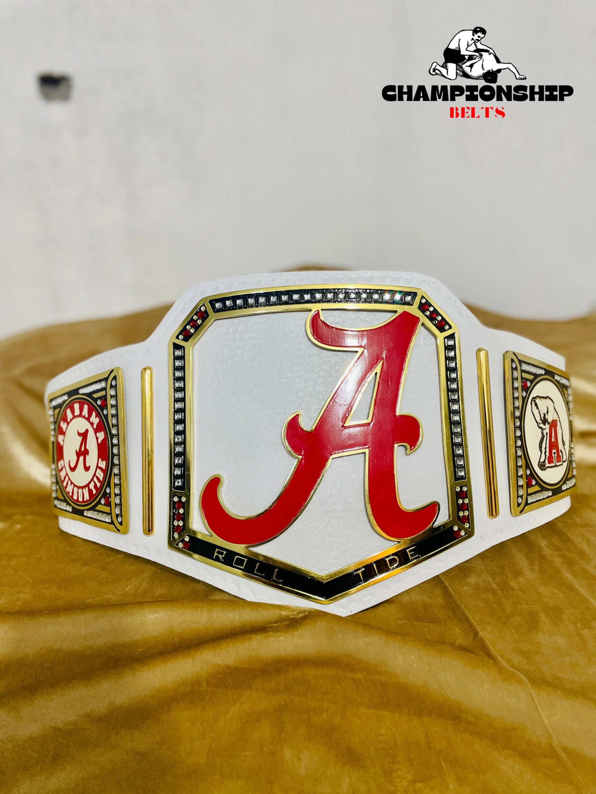 Alabama Crimson Tide WWE Championship Replica Title Belt