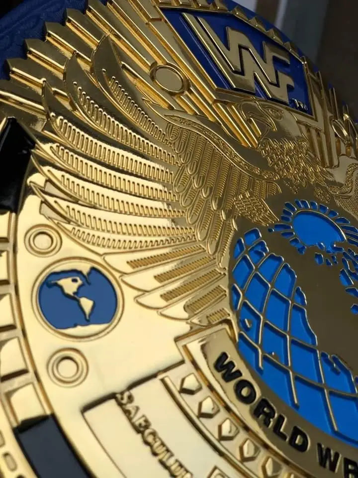 24K GOLD WWF Big Eagle Attitude Era