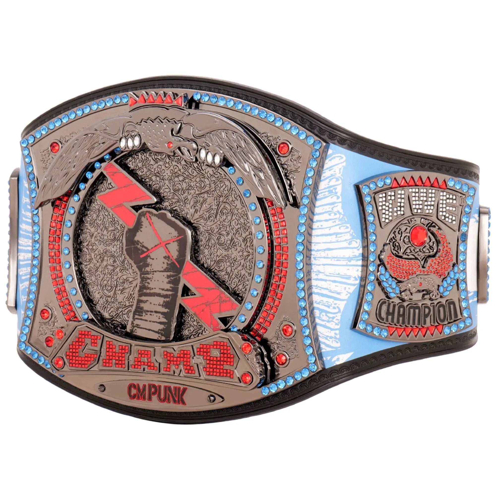 CM Punk 434-Day Record Signature Series Championship Title Belt ChampionshipBeltUS