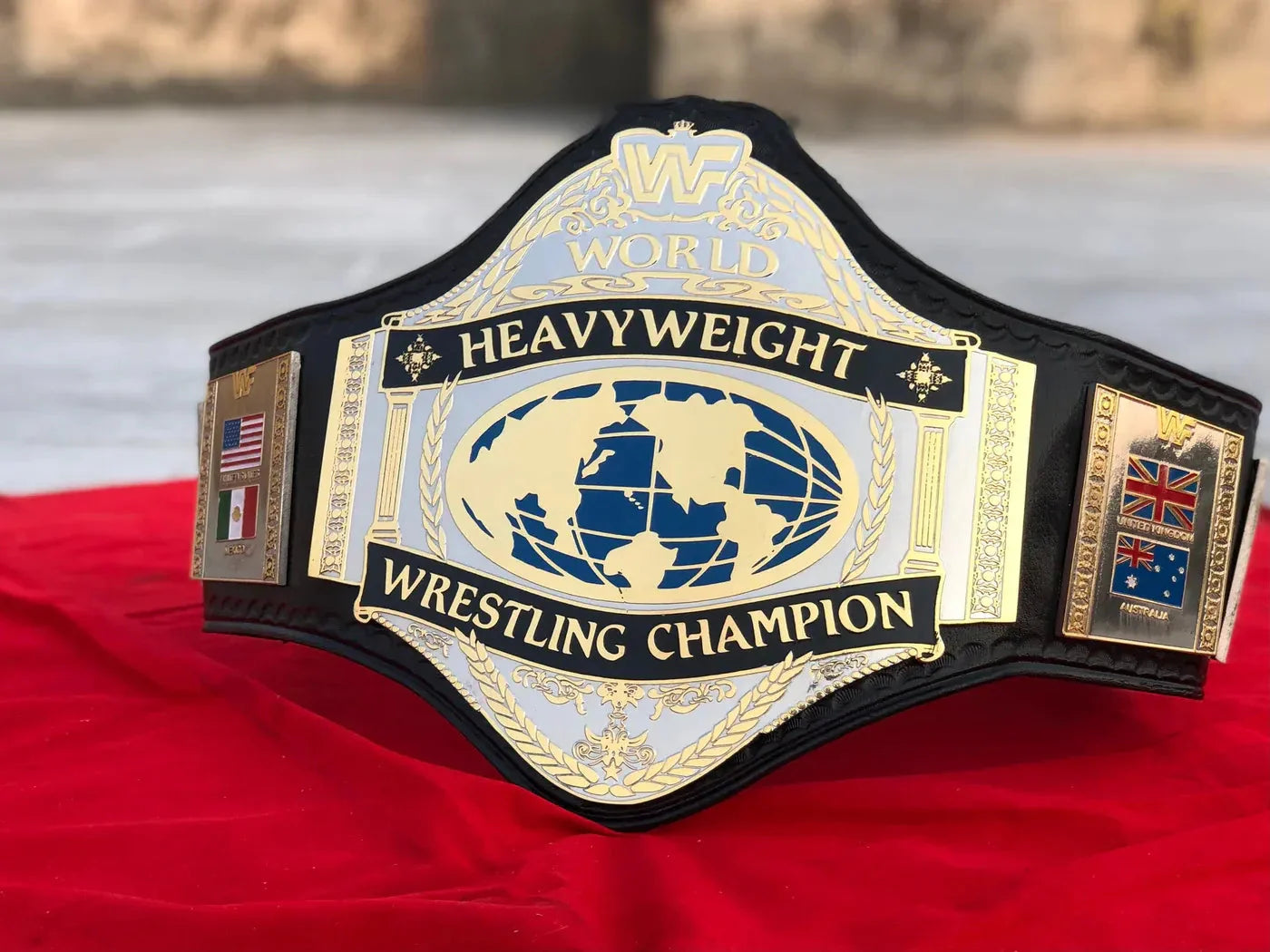 WWF HULK HOGAN 86 Brass Championship Title Belt ChampionshipBeltUS