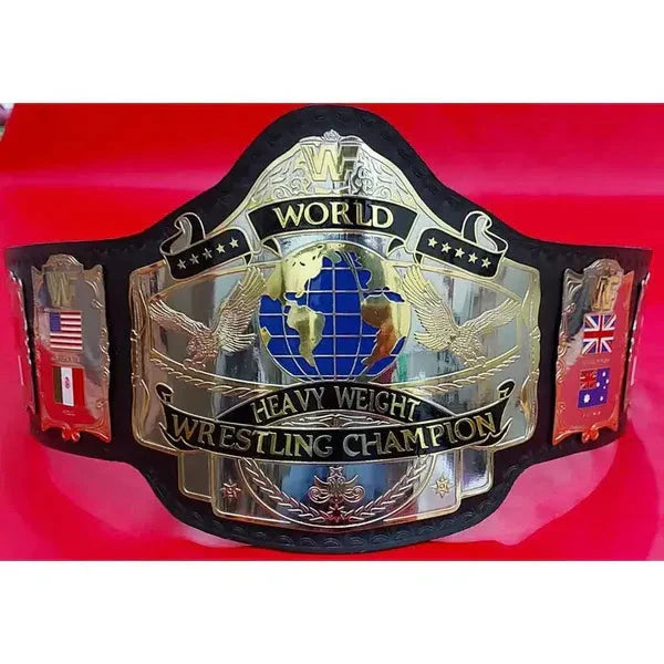 WWF Hulk Hogan Wrestling Heavyweight Championship Title Belt Replica ChampionshipBeltUS