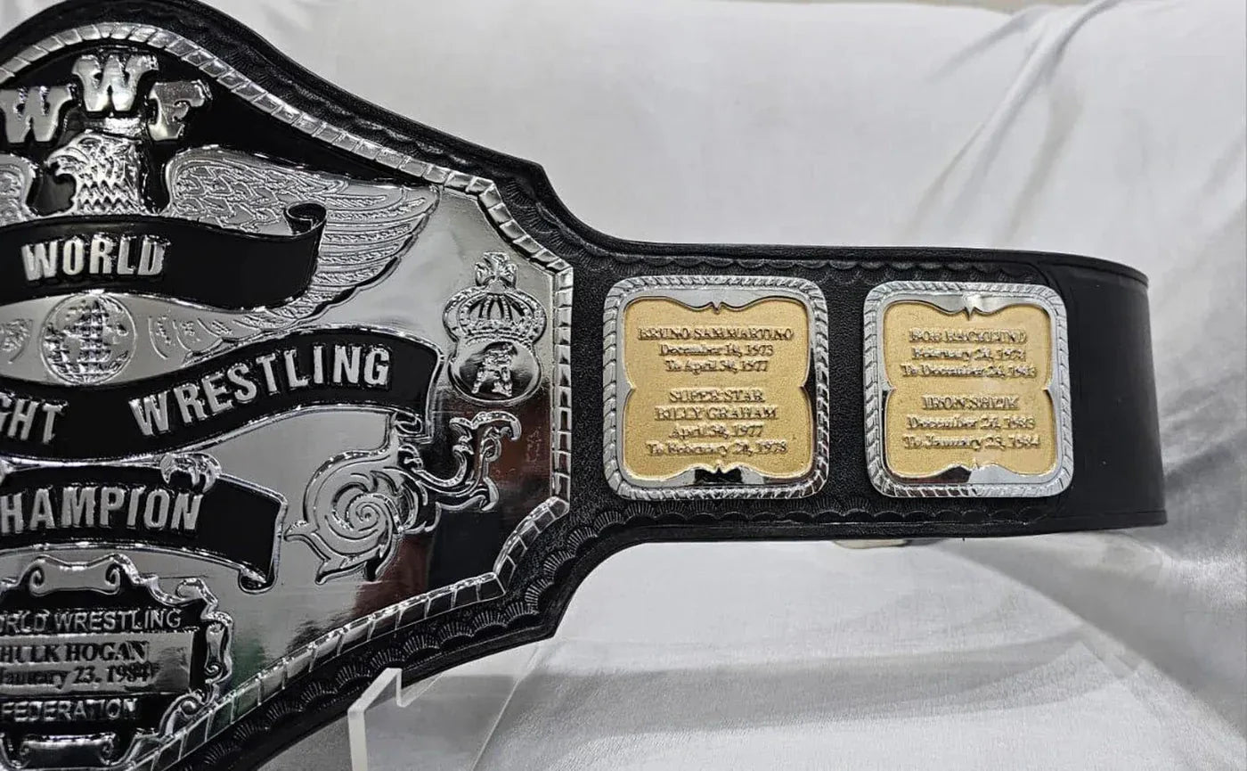 WWF Hulk Hogan Wrestling Heavyweight Championship Title Belt Replica ChampionshipBeltUS