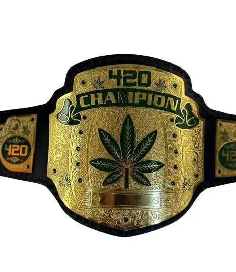 420 Championship Belt – Weed World Wrestling Edition ChampionshipBeltUS