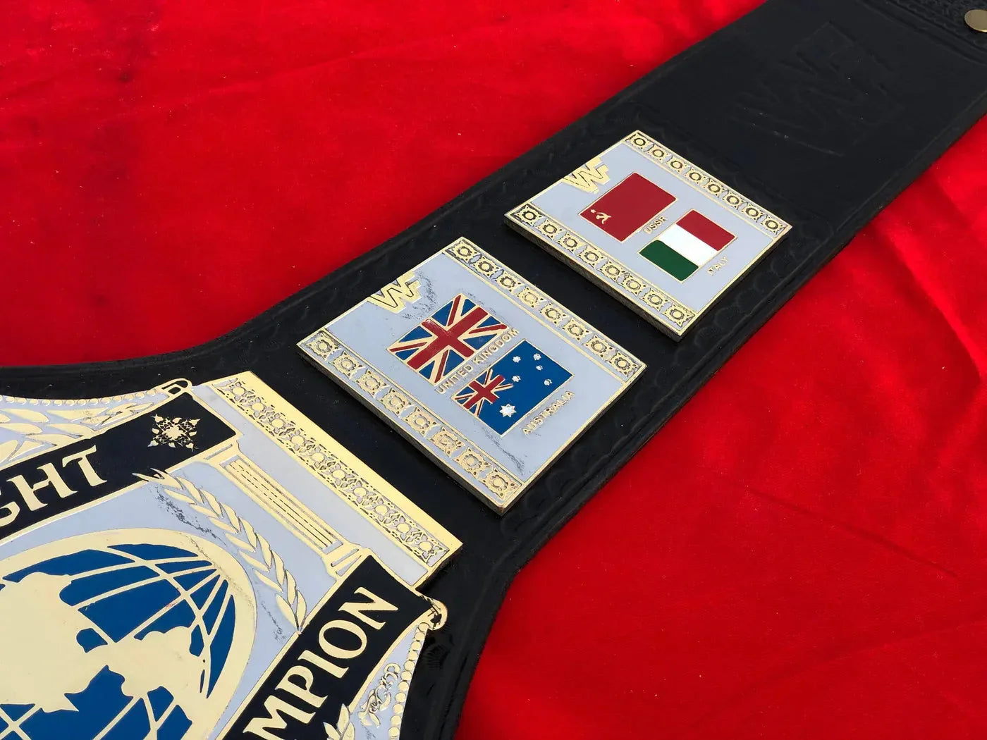 WWF HULK HOGAN 86 Brass Championship Title Belt ChampionshipBeltUS