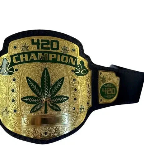 420 Championship Belt – Weed World Wrestling Edition ChampionshipBeltUS