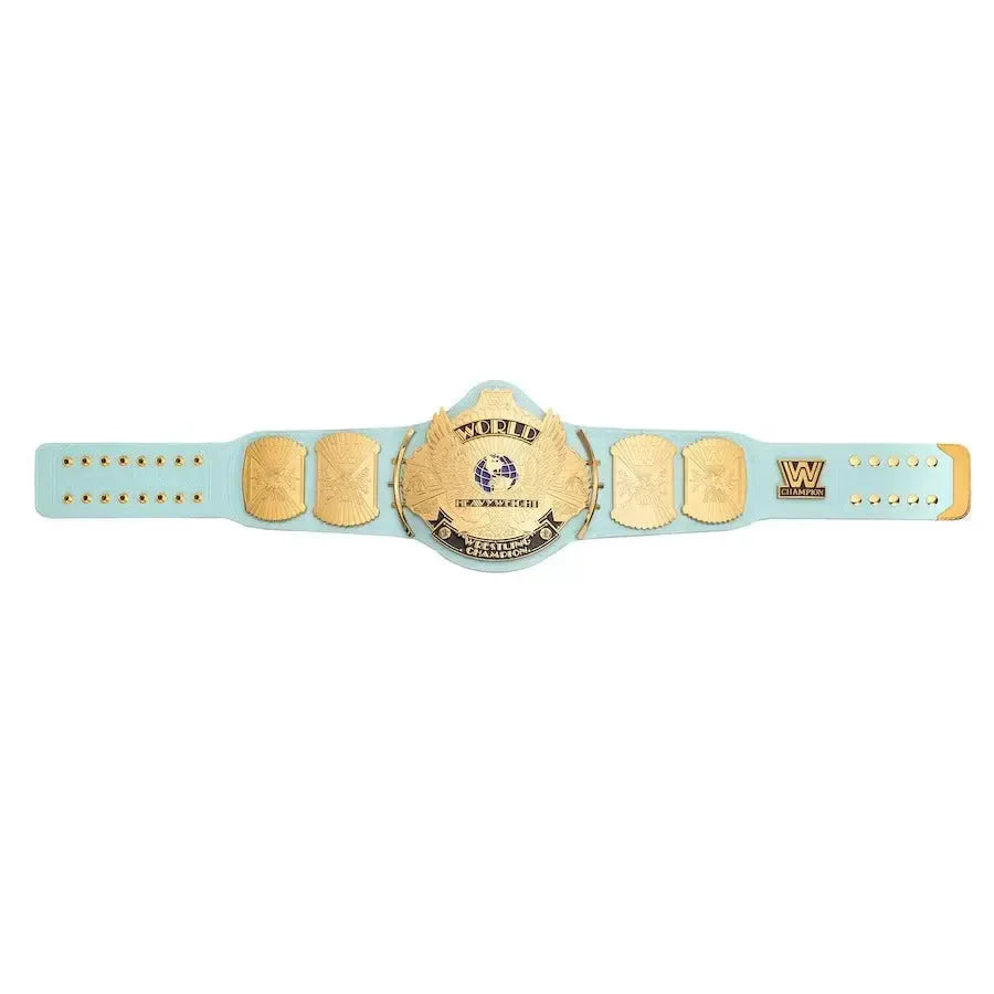Light Blue WWE Winged Eagle Championship ChampionshipBeltUS
