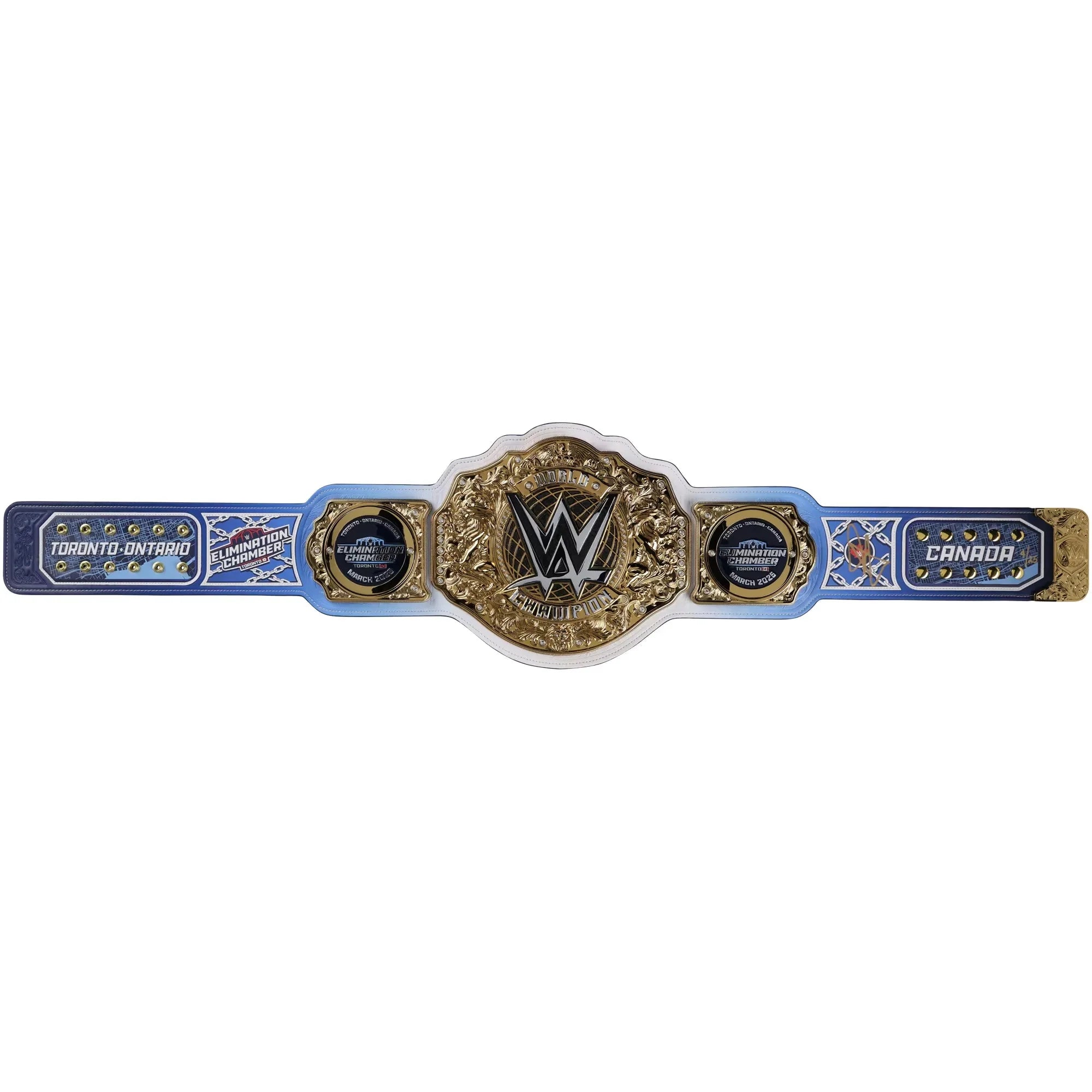 John Cena WWE Elimination Chamber Replica Title Belt ChampionshipBeltUS