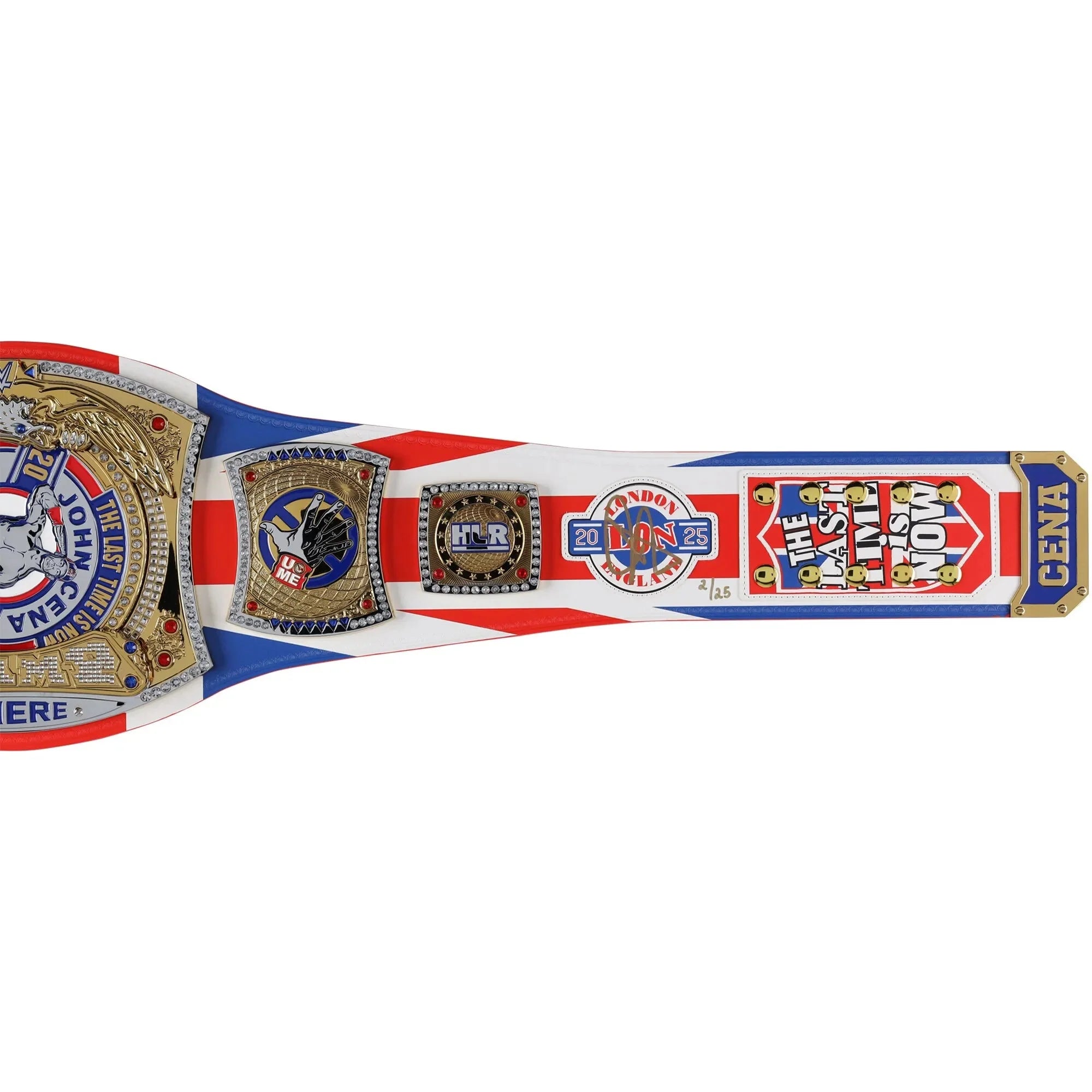 John Cena WWE Farewell Tour London Replica Title Belt - Limited Edition of 25 (Copy) ChampionshipBeltUS