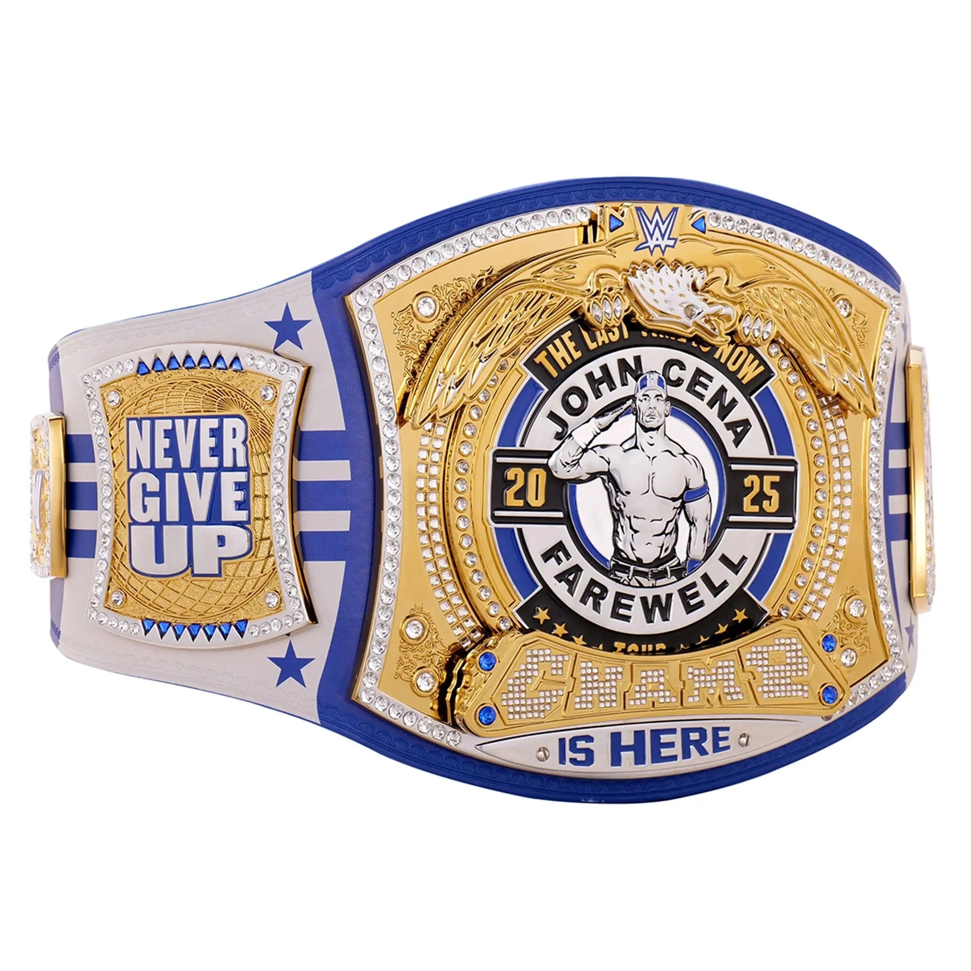 John Cena Farewell Tour 2025 Knoxville Spinner Championship Replica Title Belt (Copy) ChampionshipBeltUS