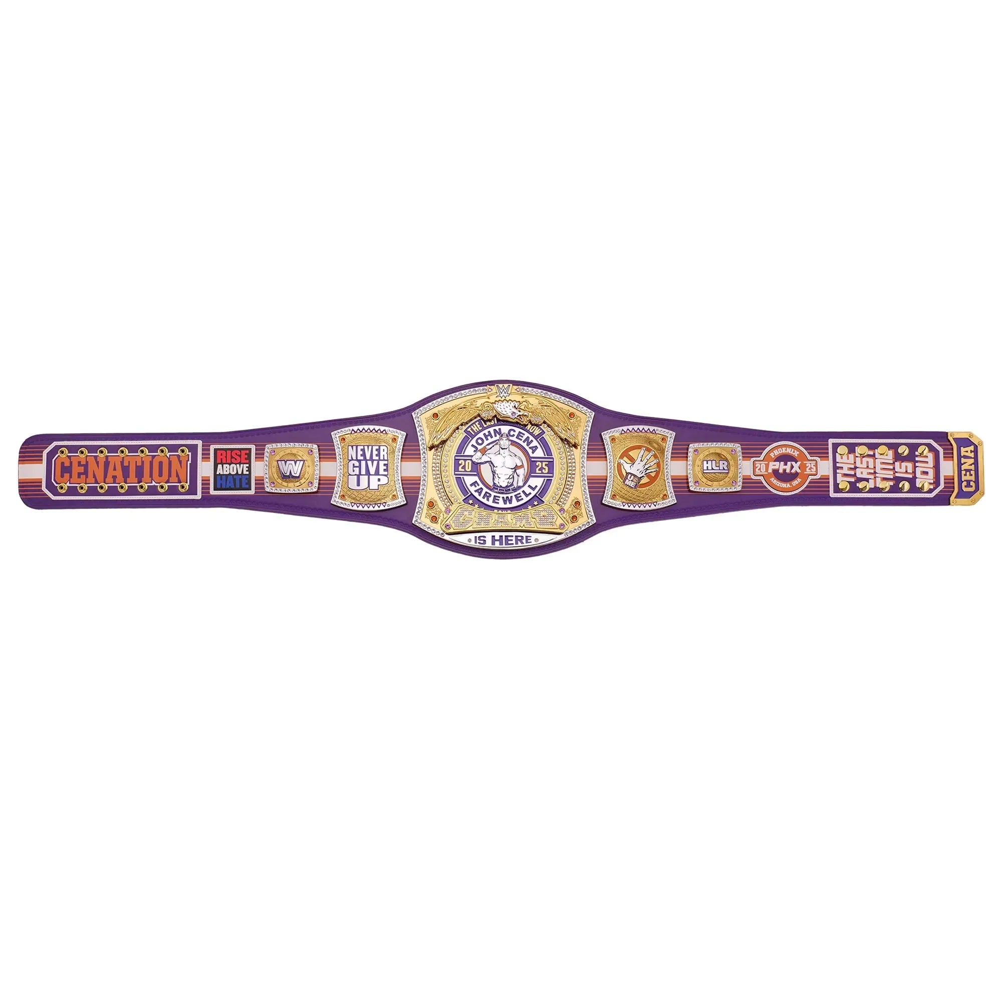 John Cena Farewell Tour 2025 Phoenix Spinner Championship Replica Title Belt ChampionshipBeltUS