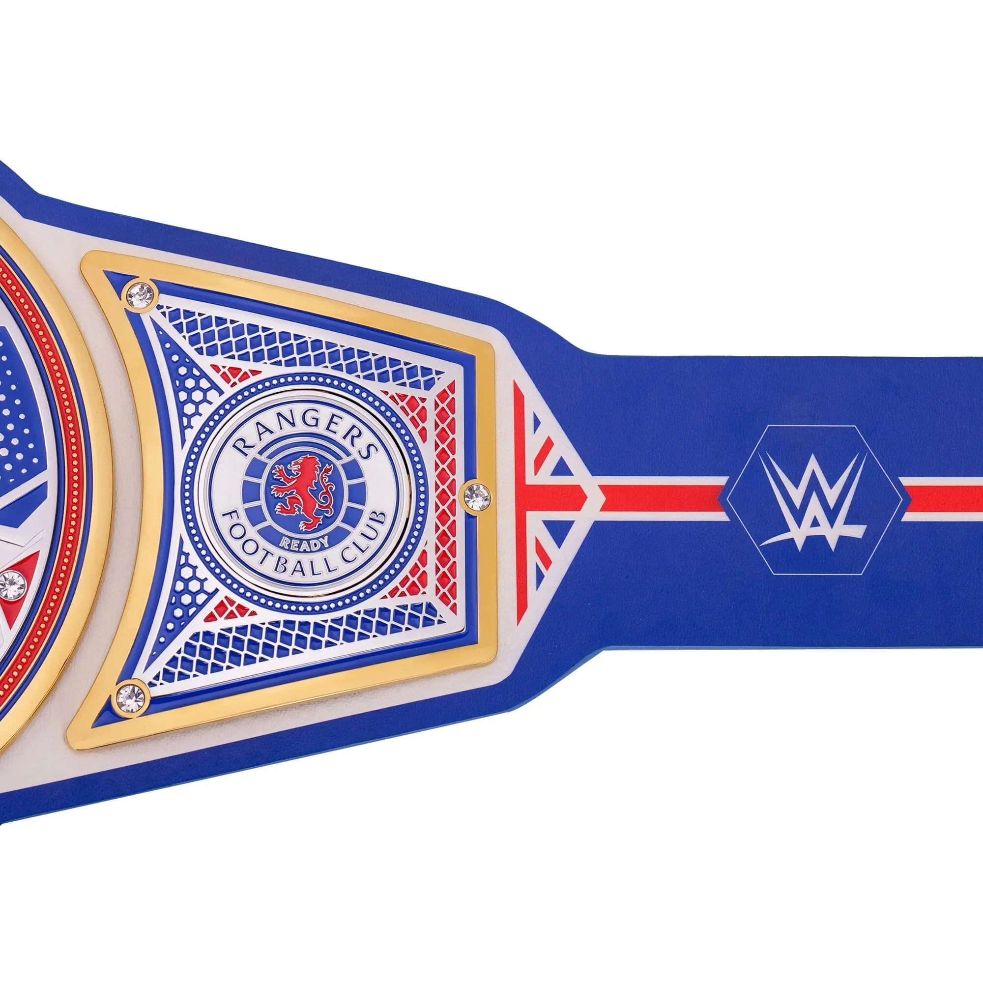 WWE x Rangers FC collectible Legacy Championship Replica Belt – Official Football x Wrestling Collectible ChampionshipBeltUS