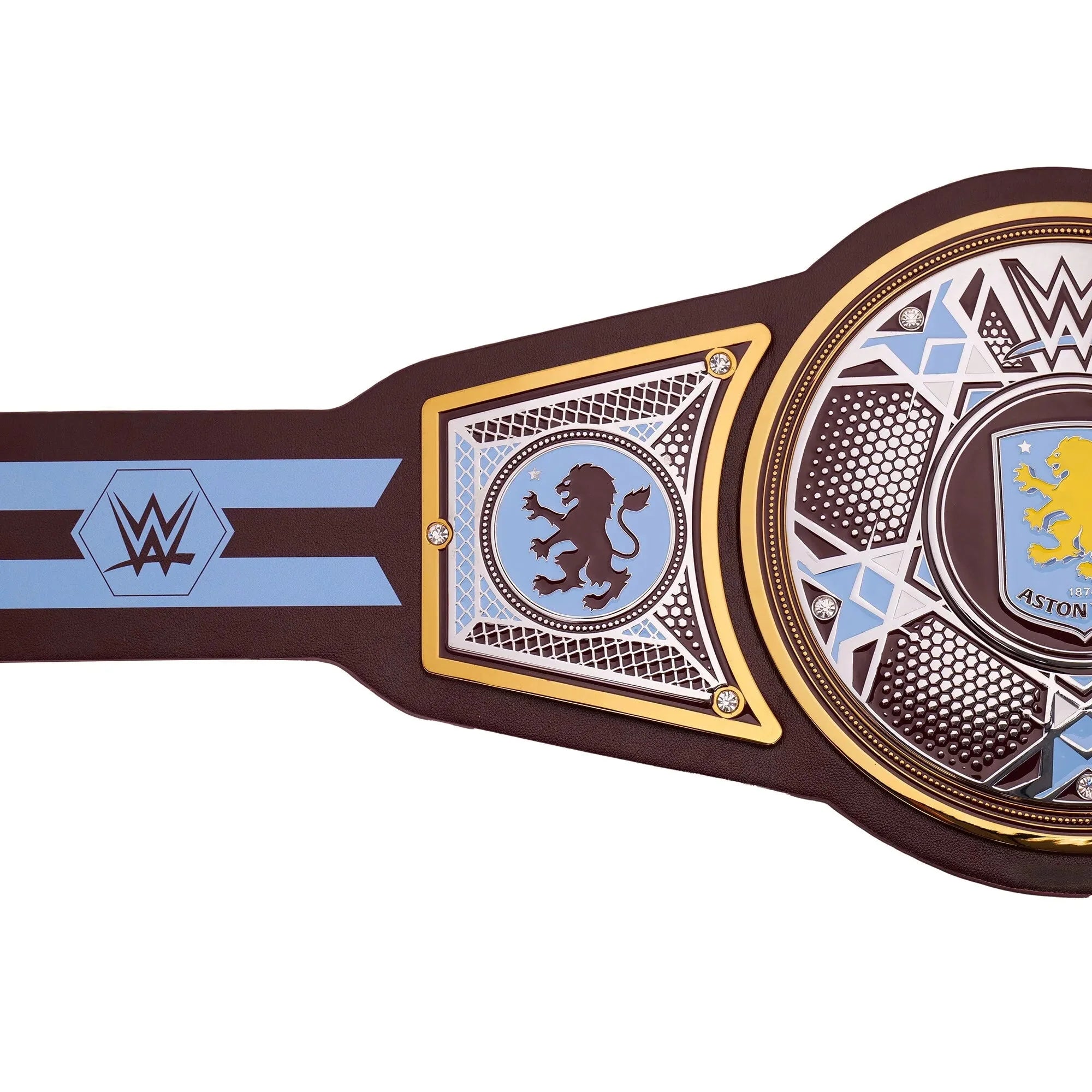 WWE x Aston Villa Legacy Champion Replica Belt – Iconic Football & Wrestling Tribute ChampionshipBeltUS
