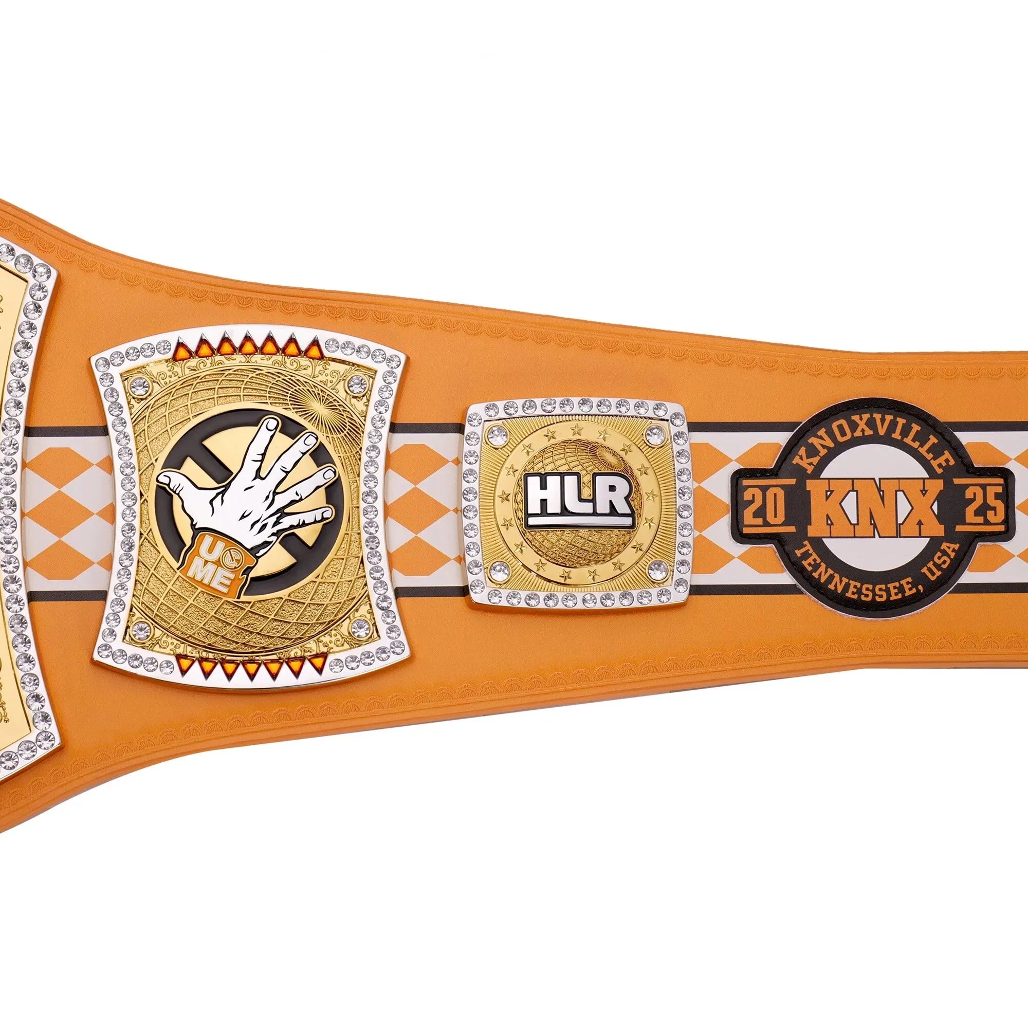 John Cena Farewell Tour 2025 Knoxville Spinner Championship Replica Title Belt (Copy) ChampionshipBeltUS