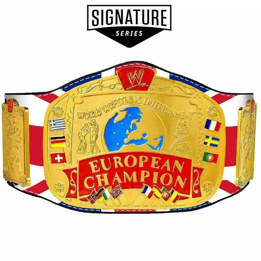 Europeon Signature Series Championship Replica Title ChampionshipBeltUS