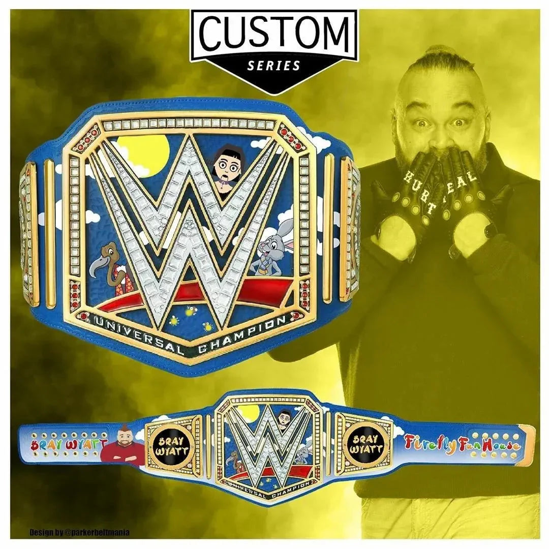Custom Bray Wyatt Universal Wrestling Fiend Championship Belt ChampionshipBeltUS