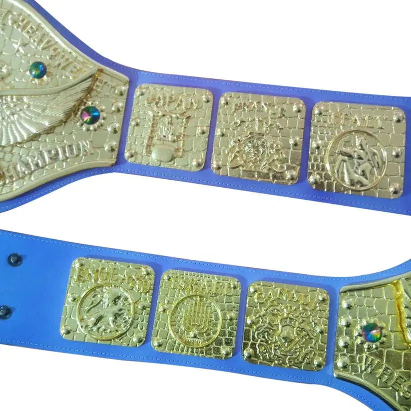 WWWF Bruno Sammartino Heavyweight Wrestling Champion Belt Bob Backlund Champions ChampionshipBeltUS