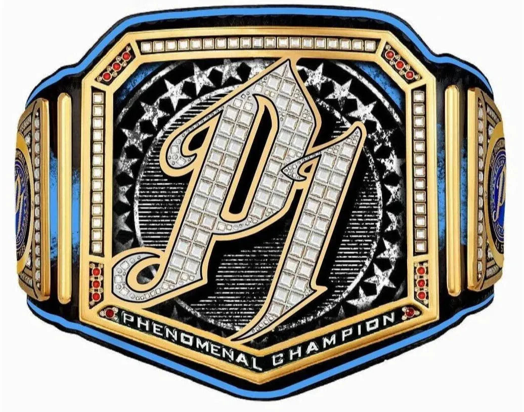 Phenomenal P1 Custom Signature Series Wrestling Championship Belt ChampionshipBeltUS