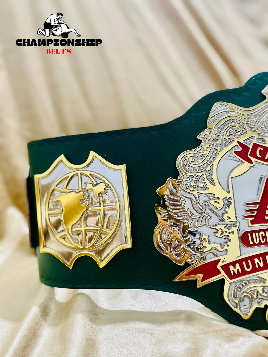 The AAA World Cruiserweight Championship Replica Title Belt