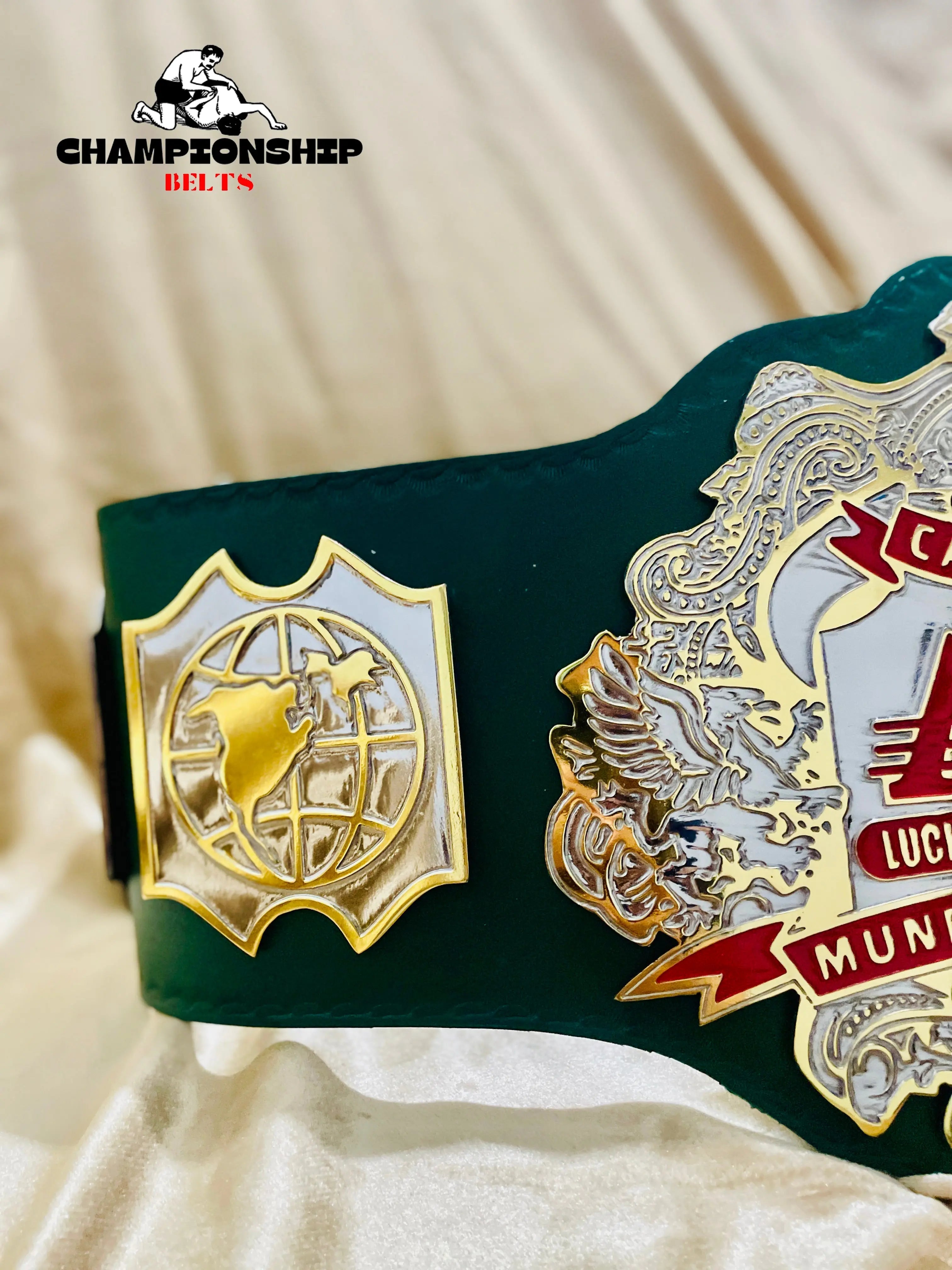 The AAA World Cruiserweight Championship Replica Title Belt