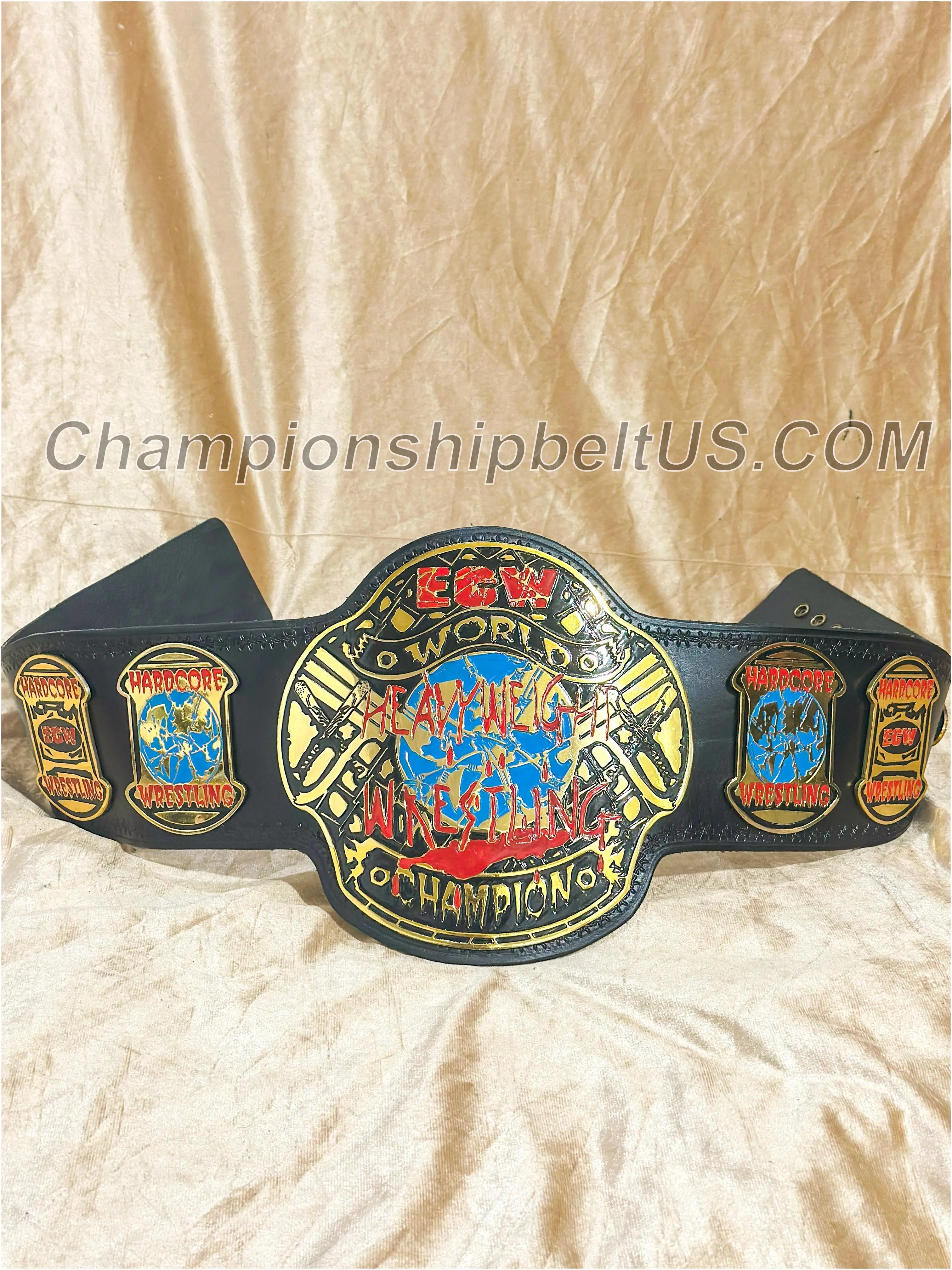 ECW World Heavyweight Wrestling Championship Replica Title Belt ChampionshipBeltUS