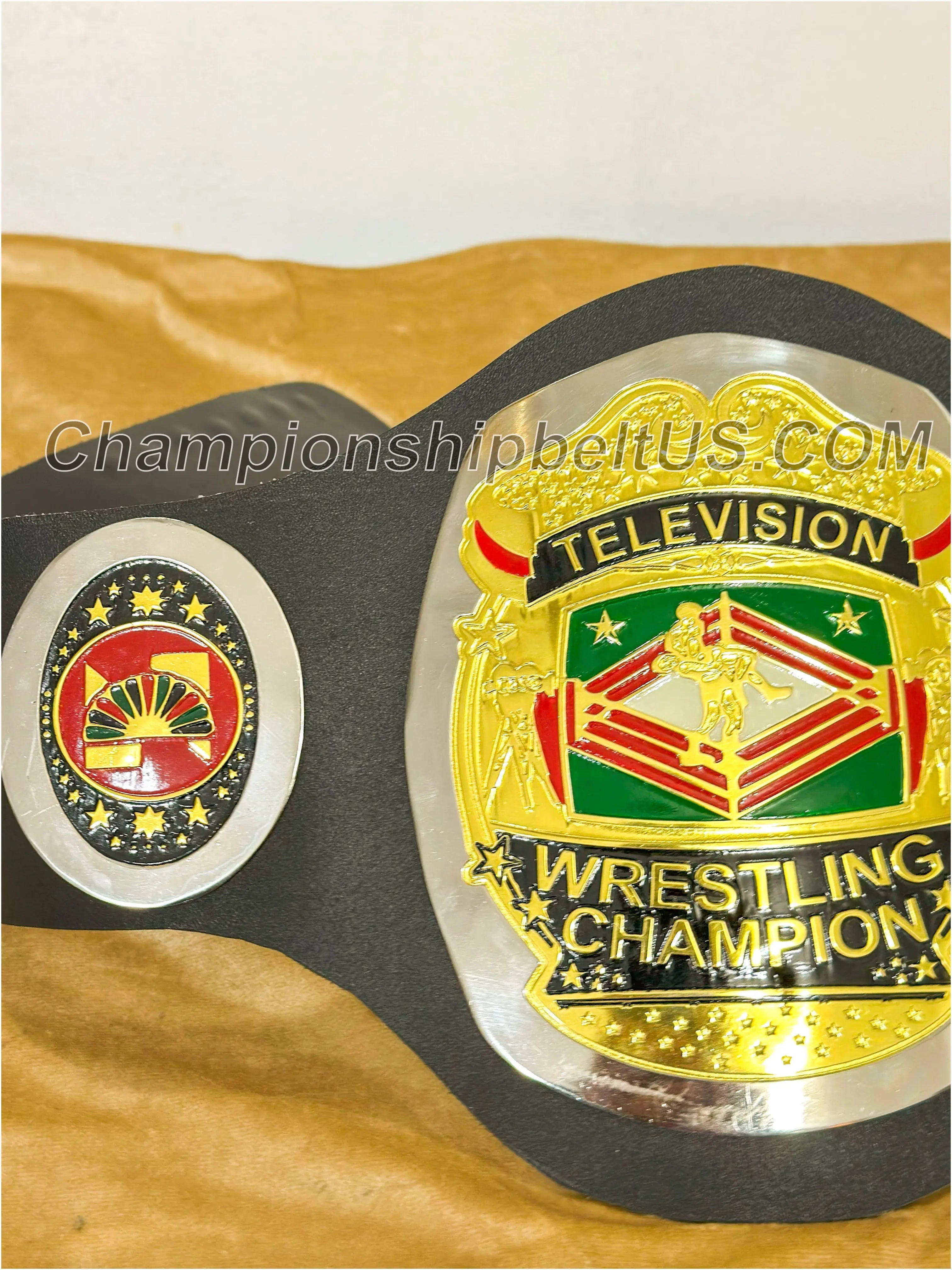 NWA Television Wrestling Champion Replica title Belt ChampionshipBeltUS