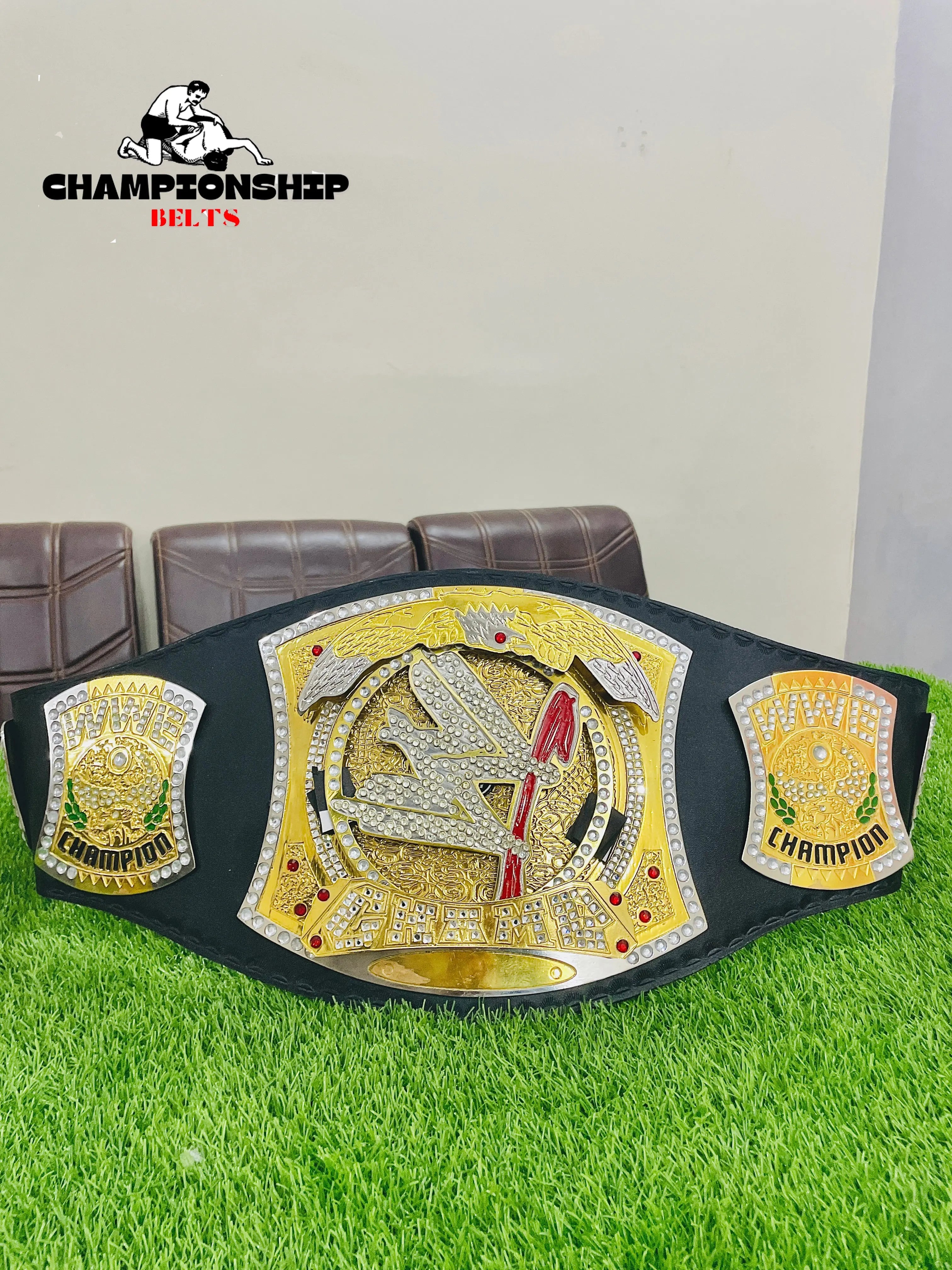 New World Spinner Heavyweight Championship Replica title Belt