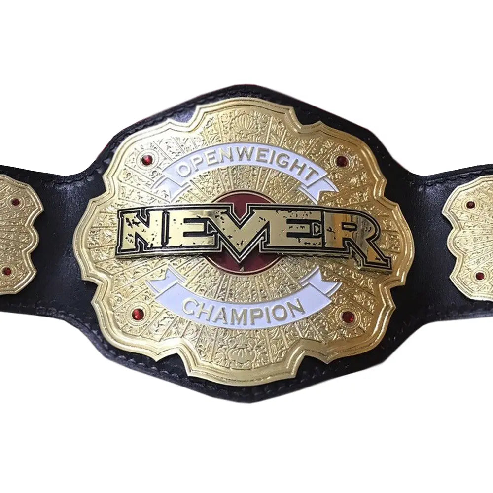 NJPW NEVER Openweight Championship Title Belt