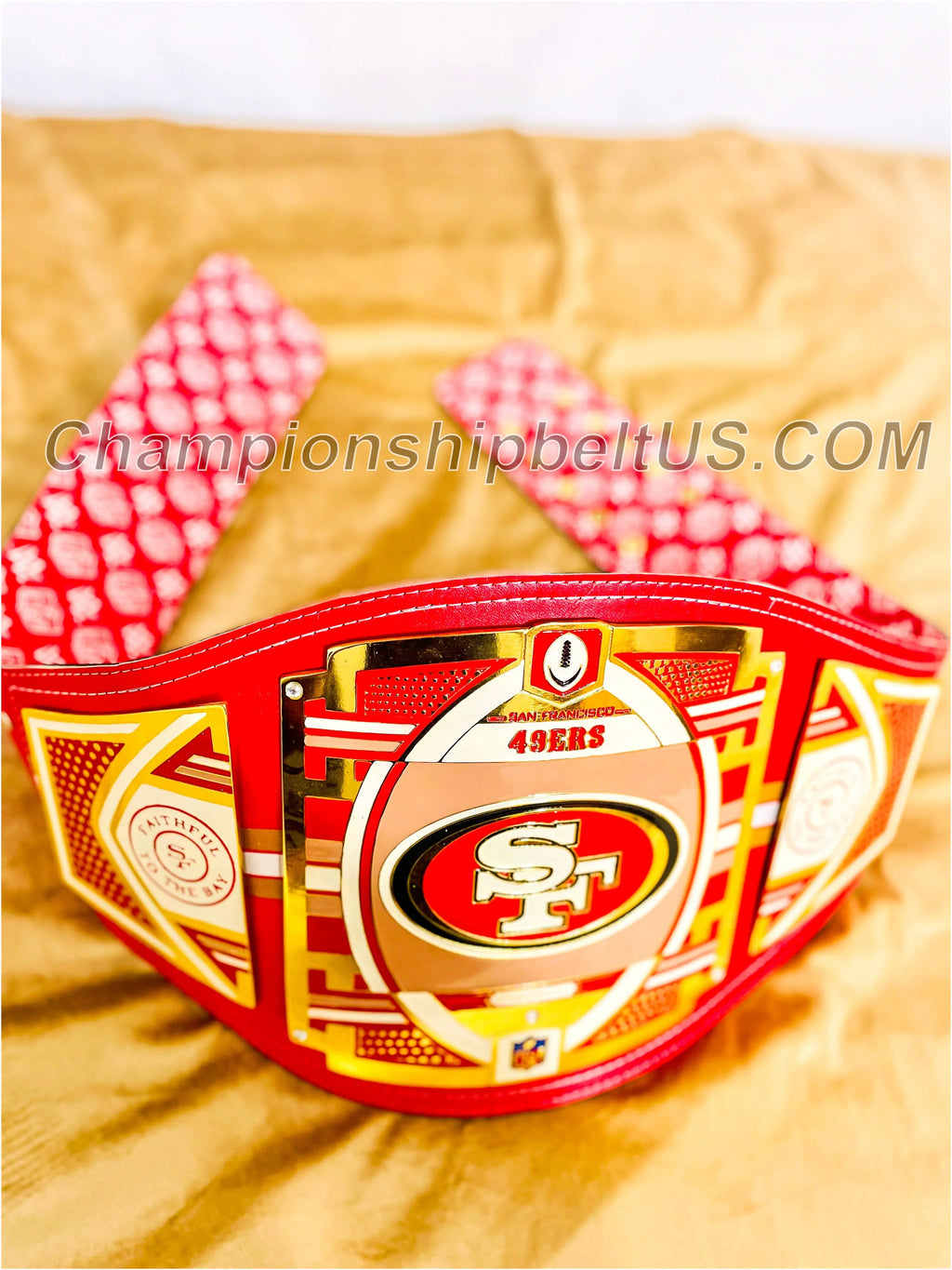San Francisco 49ers Legacy Replica Wrestling Title Belt