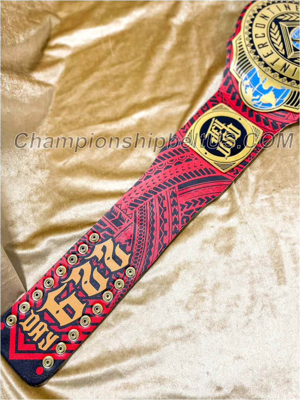 Jay Uso WWE Intercontinental Championship Replica Title Belt