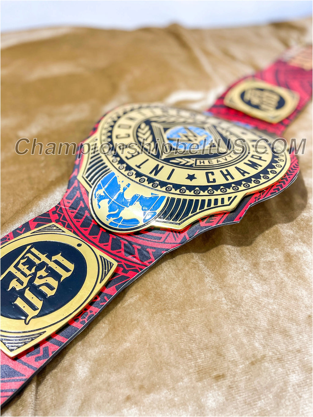 Jay Uso WWE Intercontinental Championship Replica Title Belt