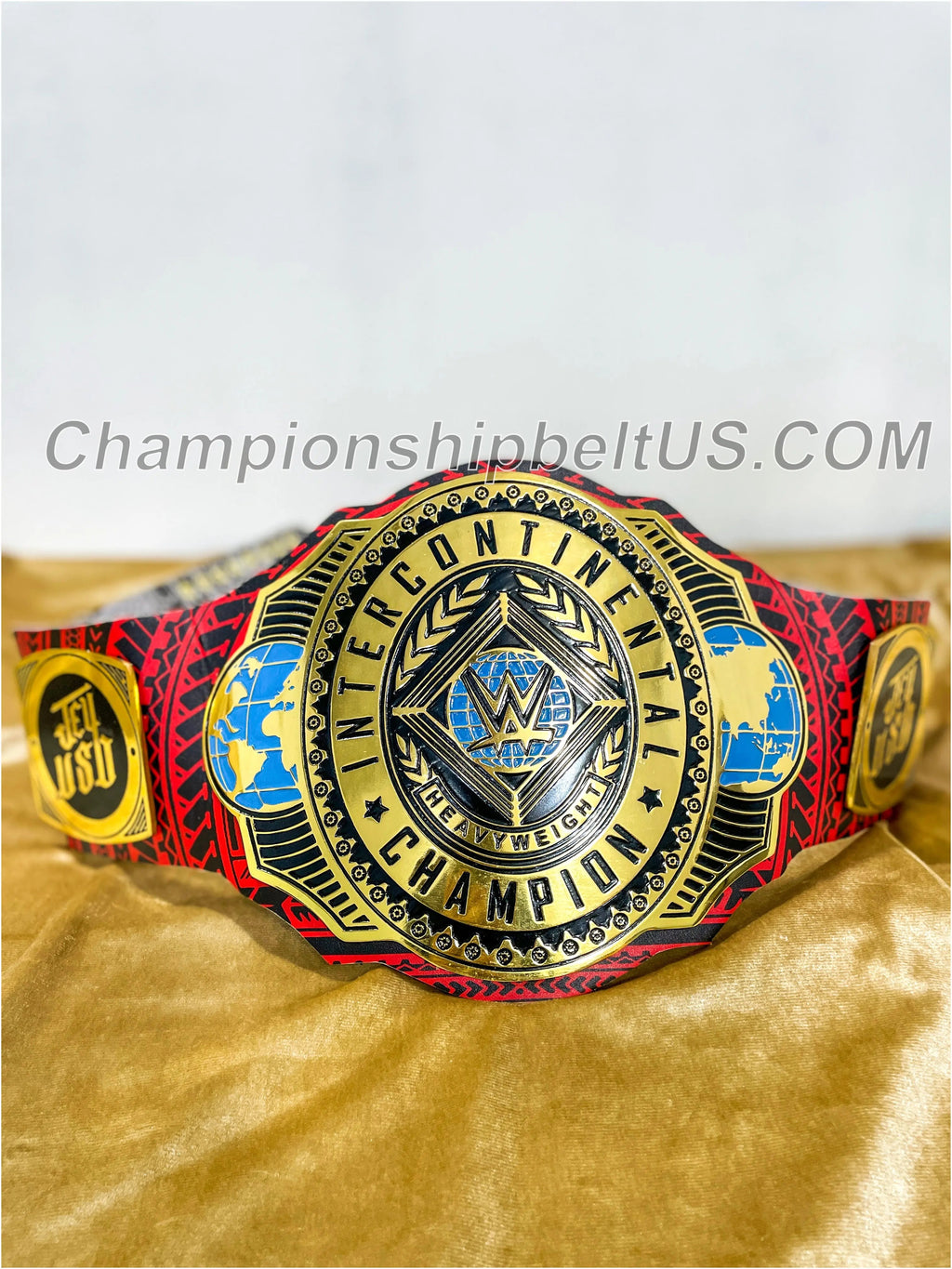 Jay Uso WWE Intercontinental Championship Replica Title Belt