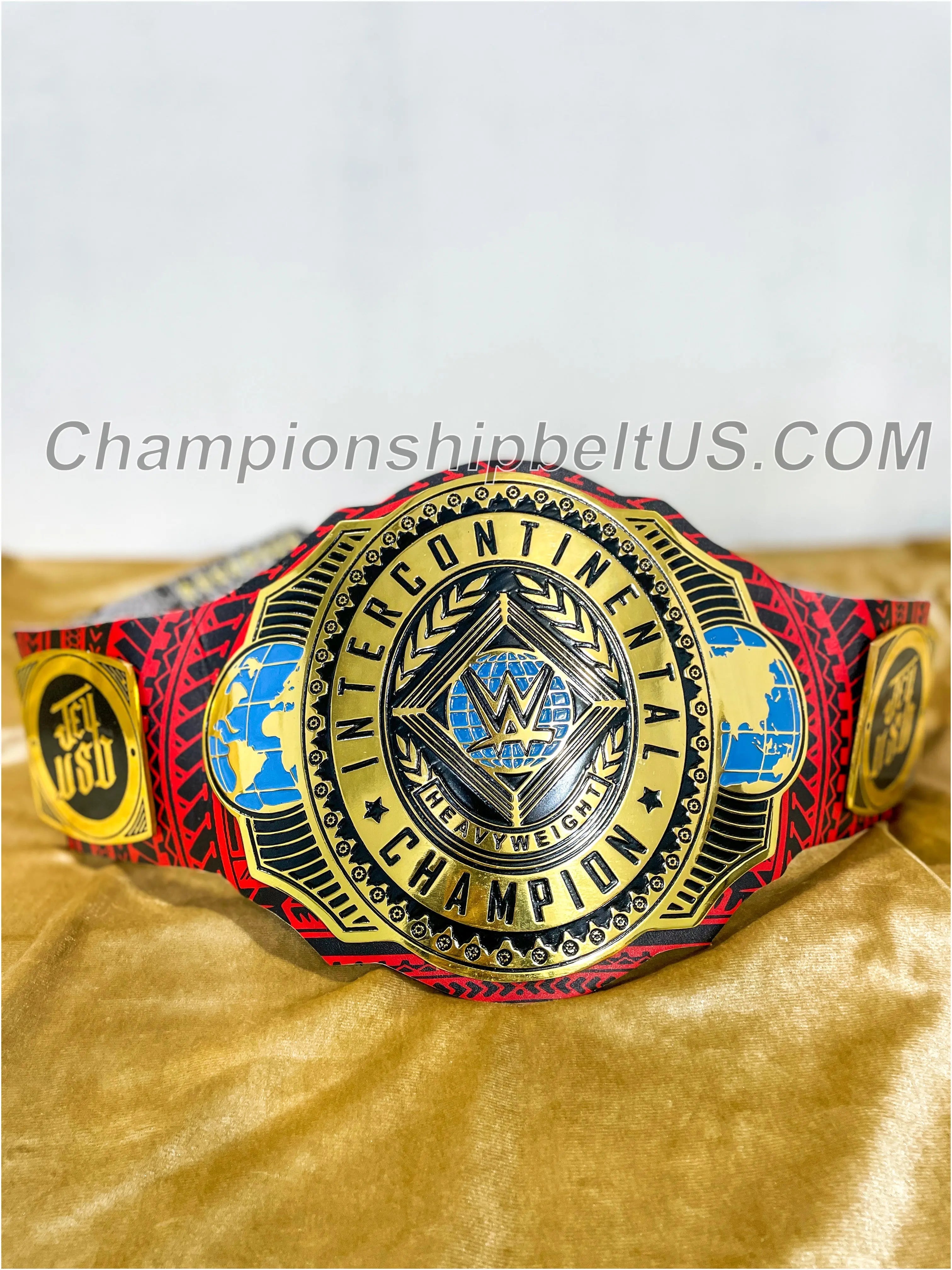 Jay Uso WWE Intercontinental Championship Replica Title Belt
