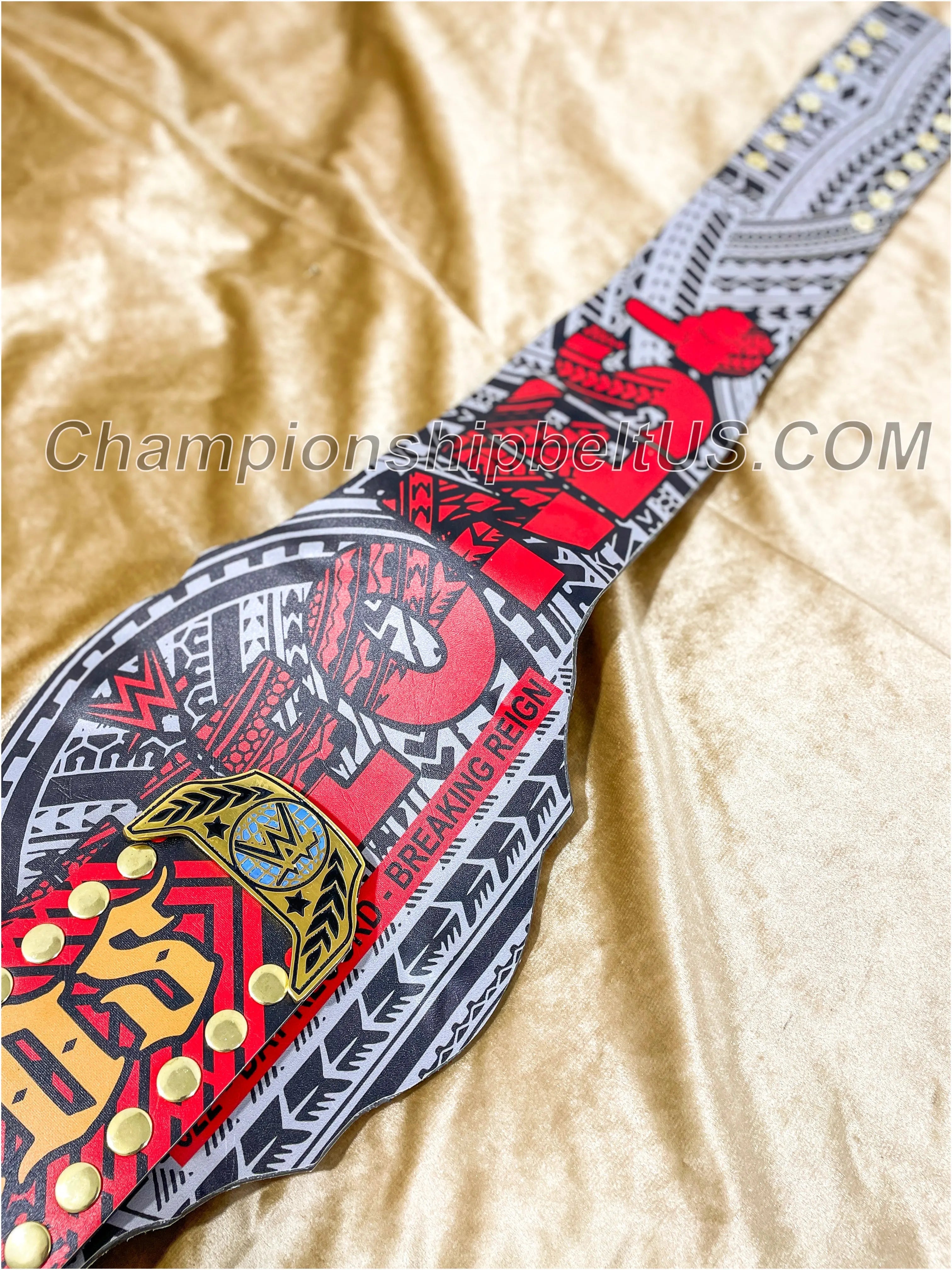 Jay Uso WWE Intercontinental Championship Replica Title Belt