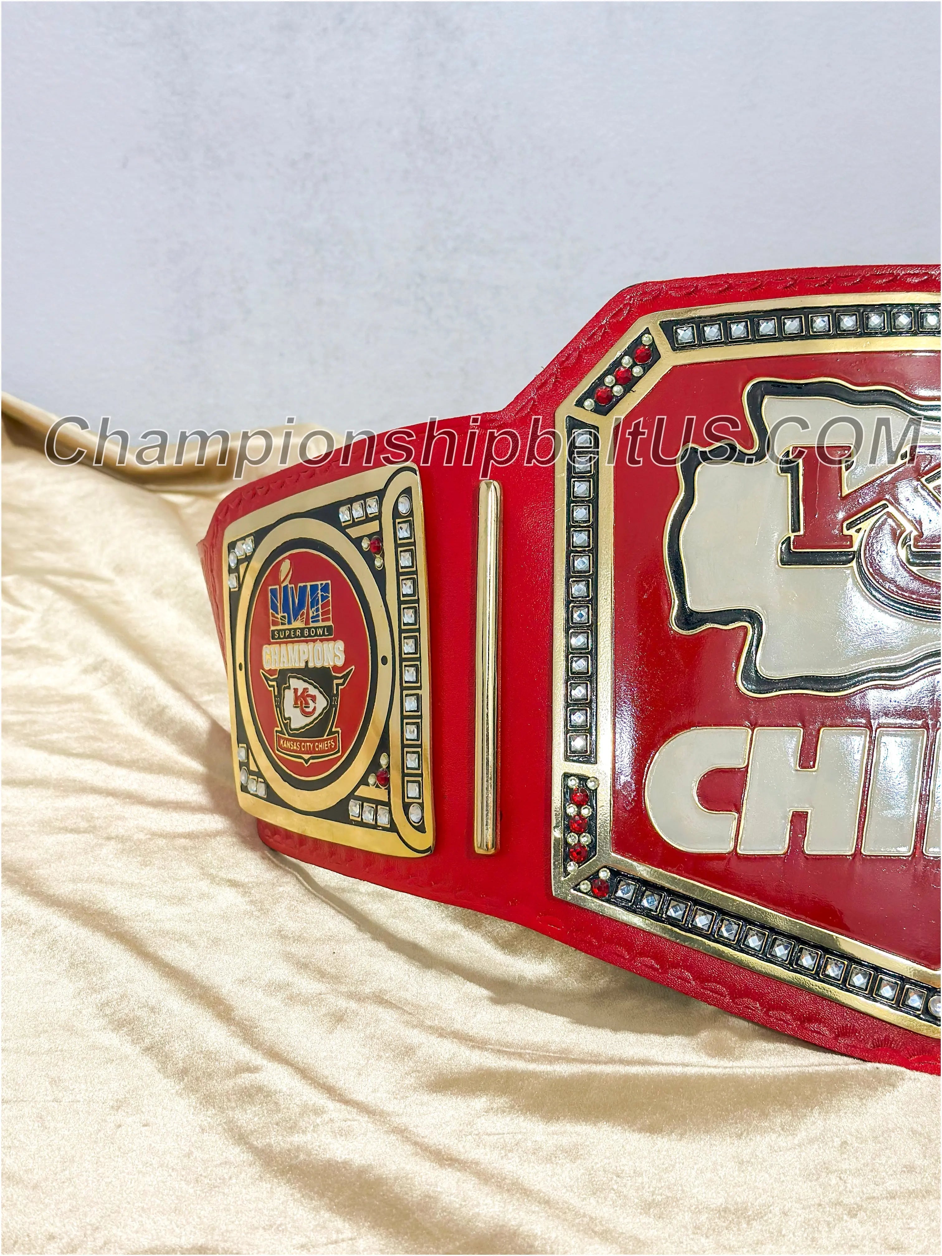 Kansas City Chiefs Super Bowl Championship Replica Title Belt