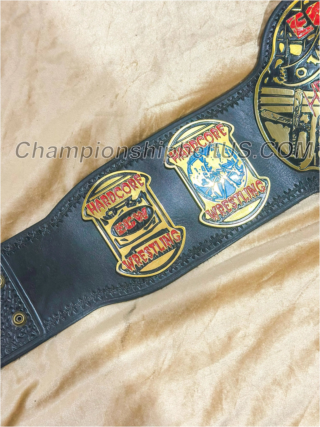 Hardcore World Heavyweight Championship Replica Wrestling Belt