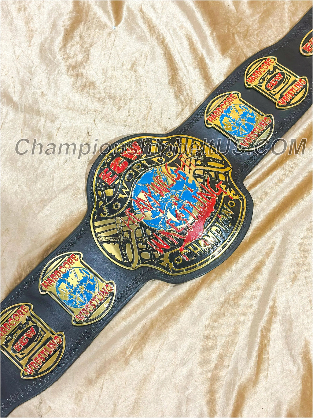 Hardcore World Heavyweight Championship Replica Wrestling Belt
