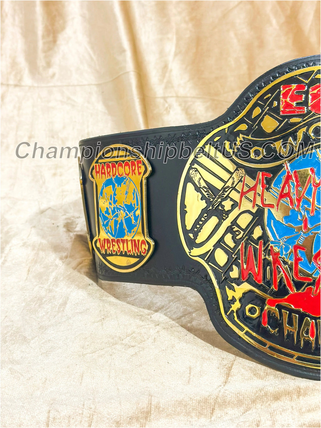 Hardcore World Heavyweight Championship Replica Wrestling Belt