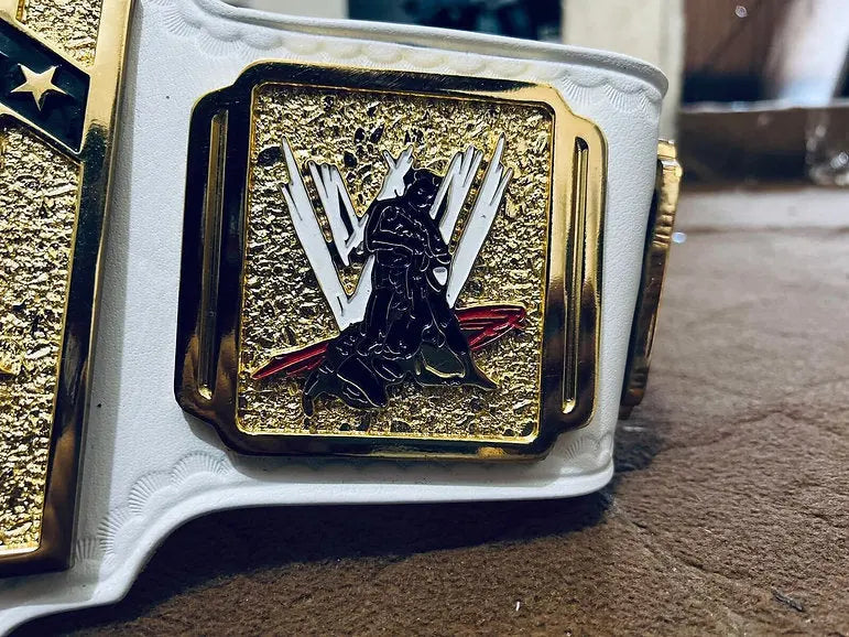 24K Gold Plated CNC Intercontinental Heavyweight Wrestling Belt