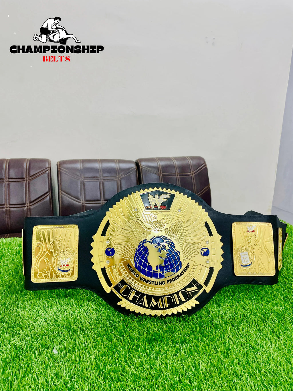 Big Eagle WWF Heavyweight Championship Replica title Belt